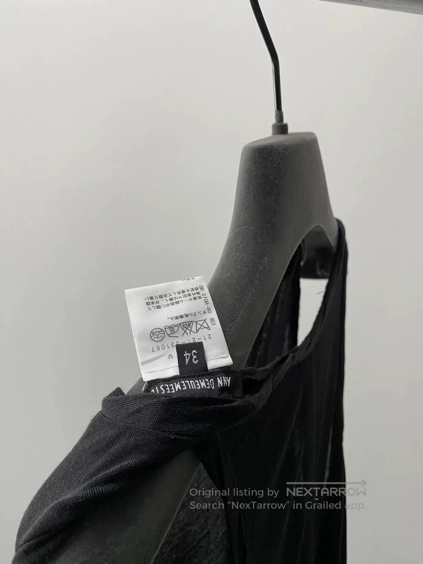 Ann Demeulemeester Ann Demeulemeester Strappy Split Dress. Size XXS / US 00 / IT 34 - 4 Thumbnail