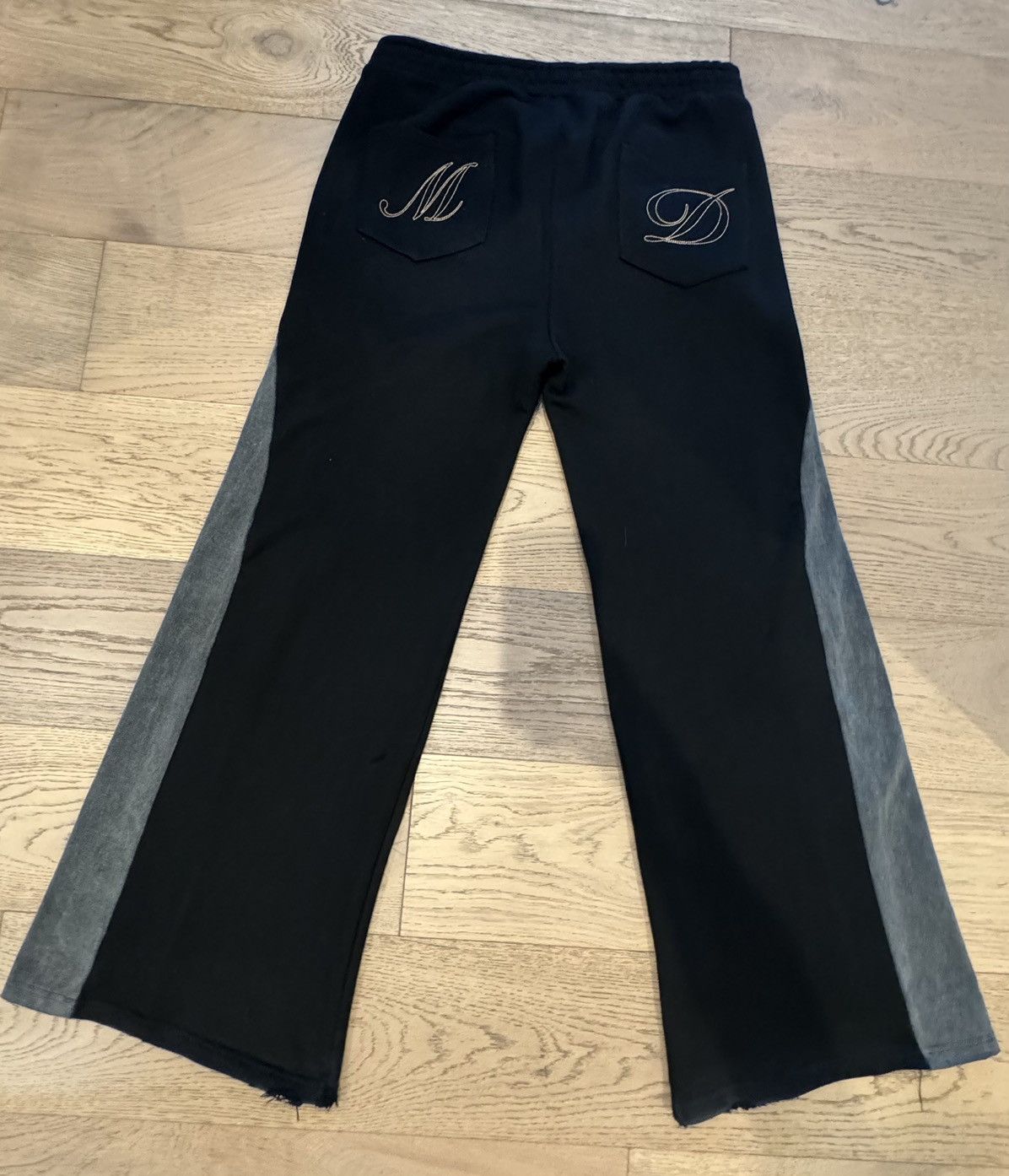 Other Matiere De Desirs Rockstar Studded Sweatpants Black Grey Size US 36 / EU 52 - 4 Thumbnail