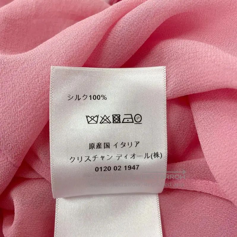 Dior Dior Pink Silk Summer Blouse for Women . Size S / US 4 / IT 40 - 9 Thumbnail