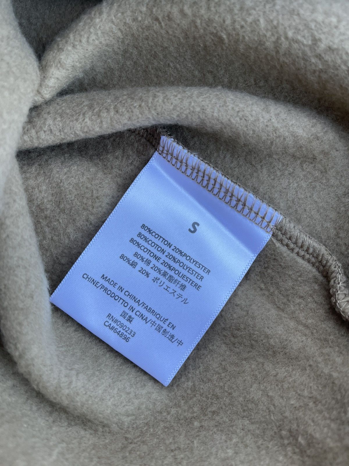 FOG × Fear of God Fear Of God Essentials Logo Pullover Hoodie In Oak Sz Small Size US S / EU 44-46 / 1 - 4 Thumbnail