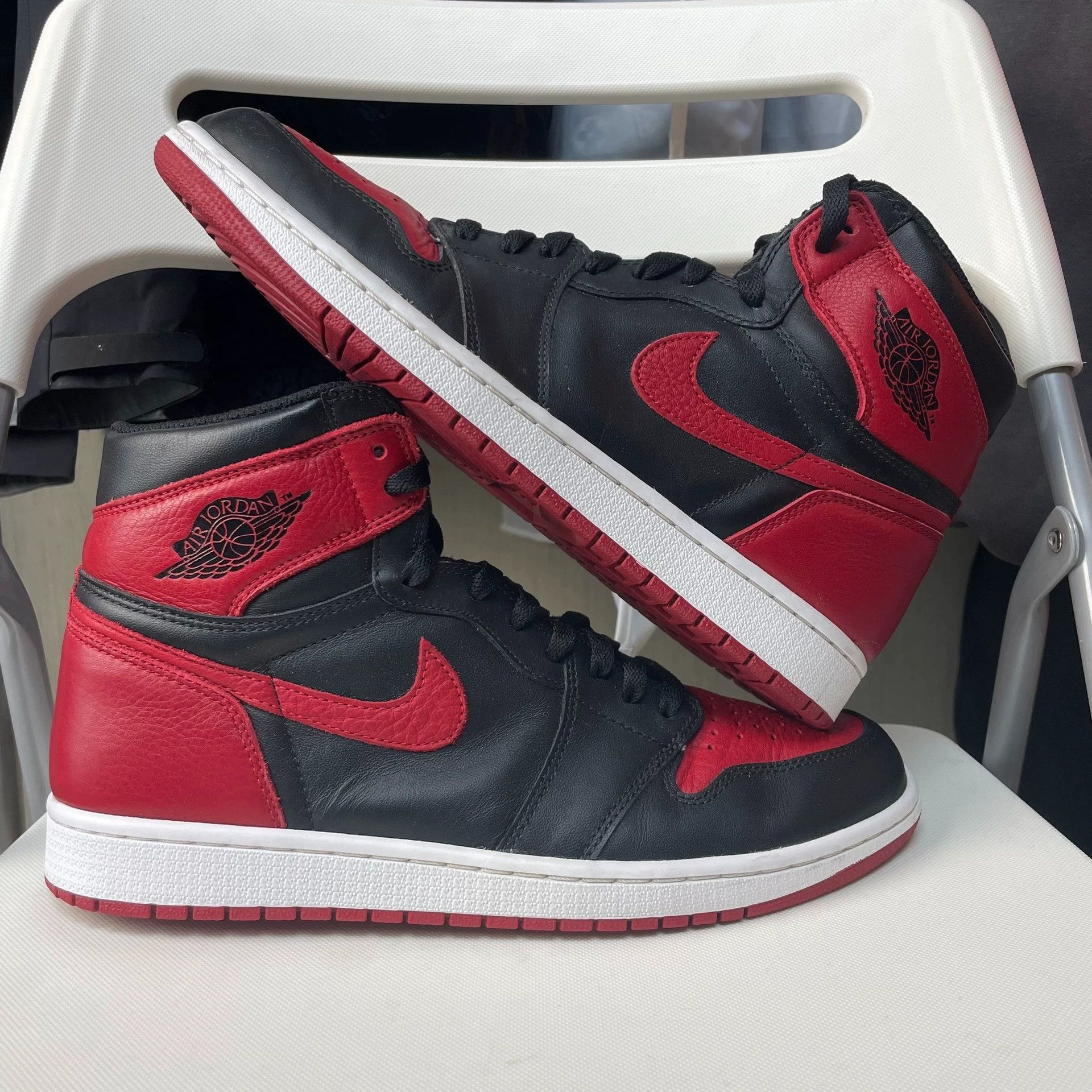 Nike Air Jordan 1 Banned 2016 45.5 US 99 New Size US 11.5 / EU 44-45 - 7 Thumbnail