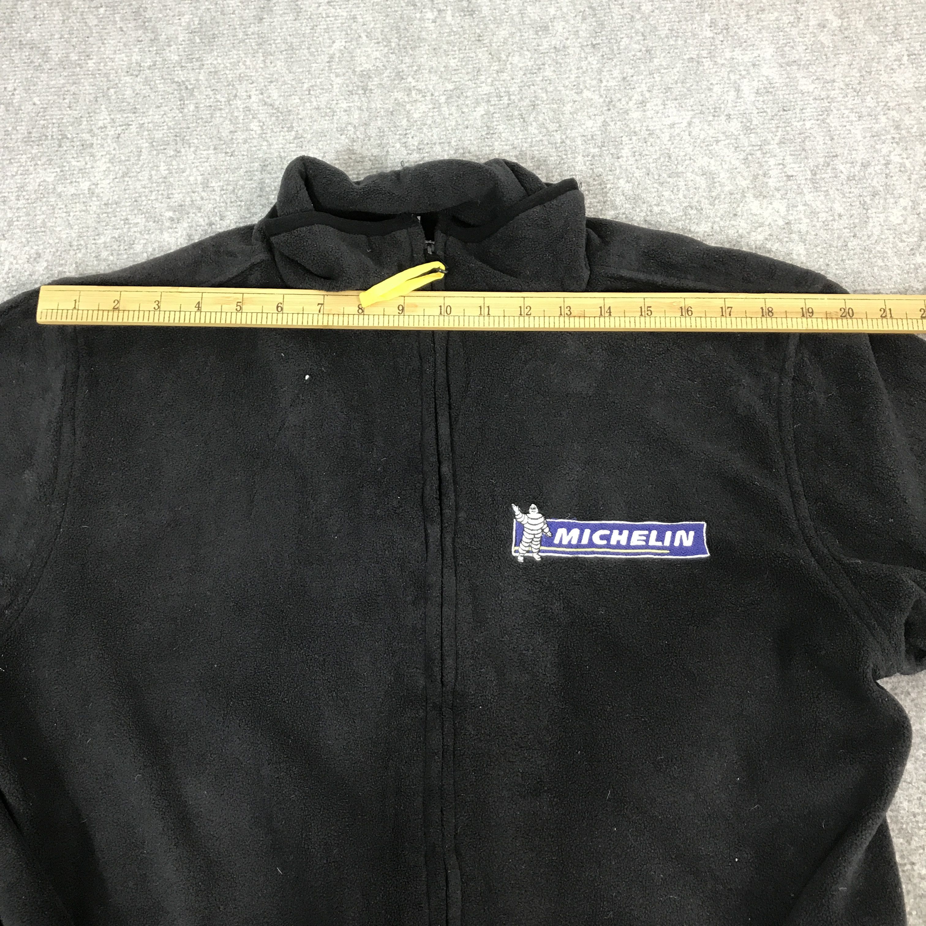 Japanese Brand MICHELIN FLEECE TYRE BRAND JACKET Size US L / EU 52-54 / 3 - 8 Thumbnail