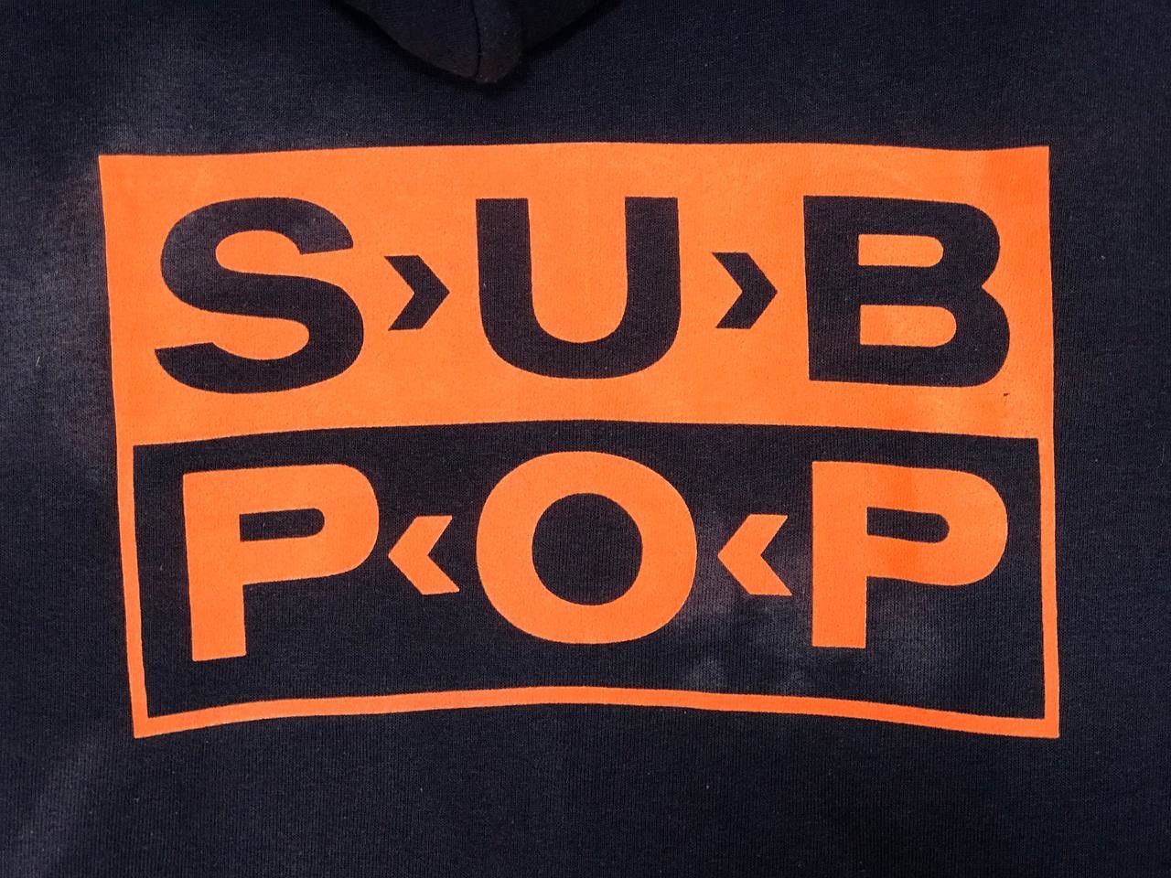 Band Tees Vintage rare Sub Pop record label grunge rock unemployed Size US L / EU 52-54 / 3 - 6 Thumbnail