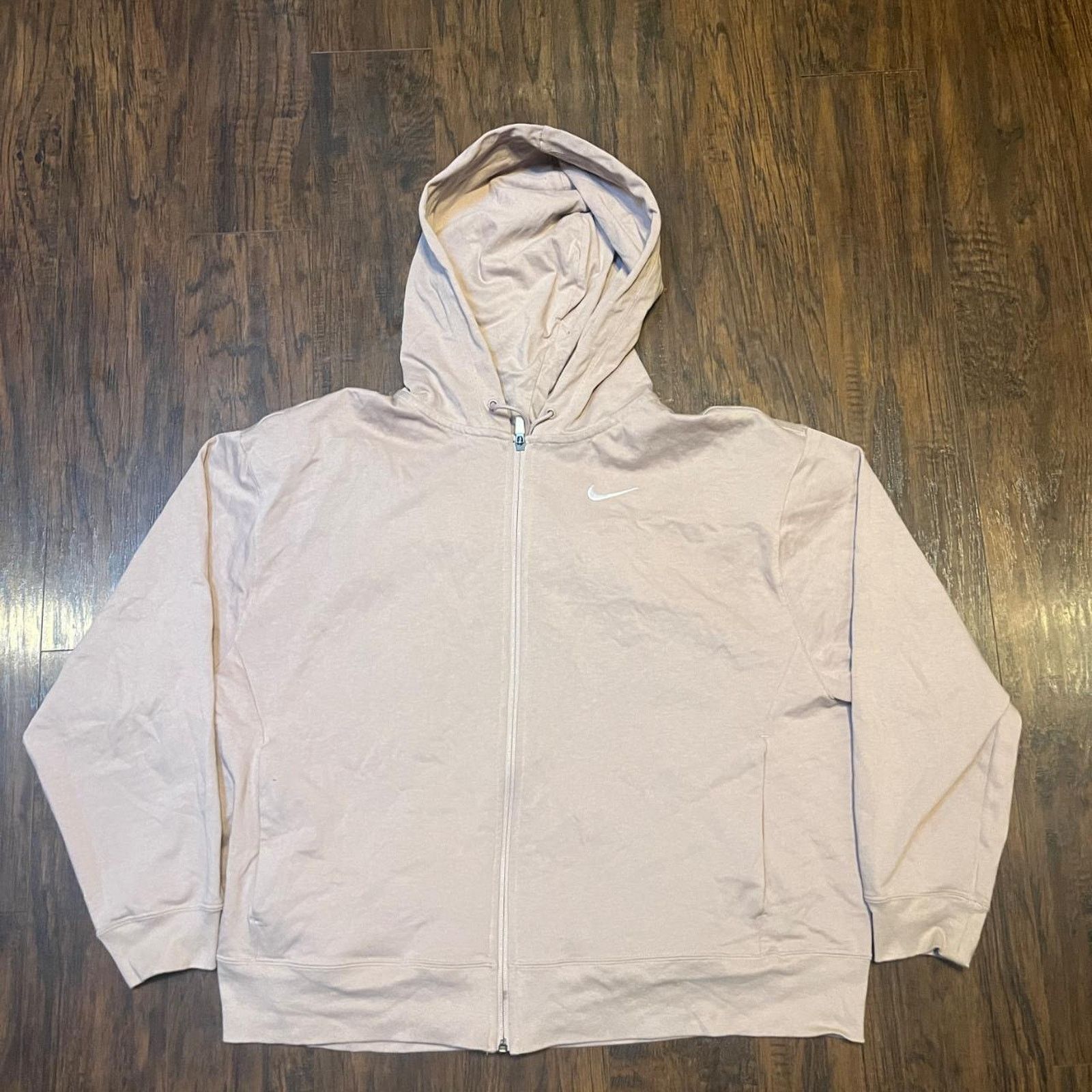 Nike Pink nike zipup hoodie Size XL / US 12-14 / IT 48-50 - 1 Thumbnail