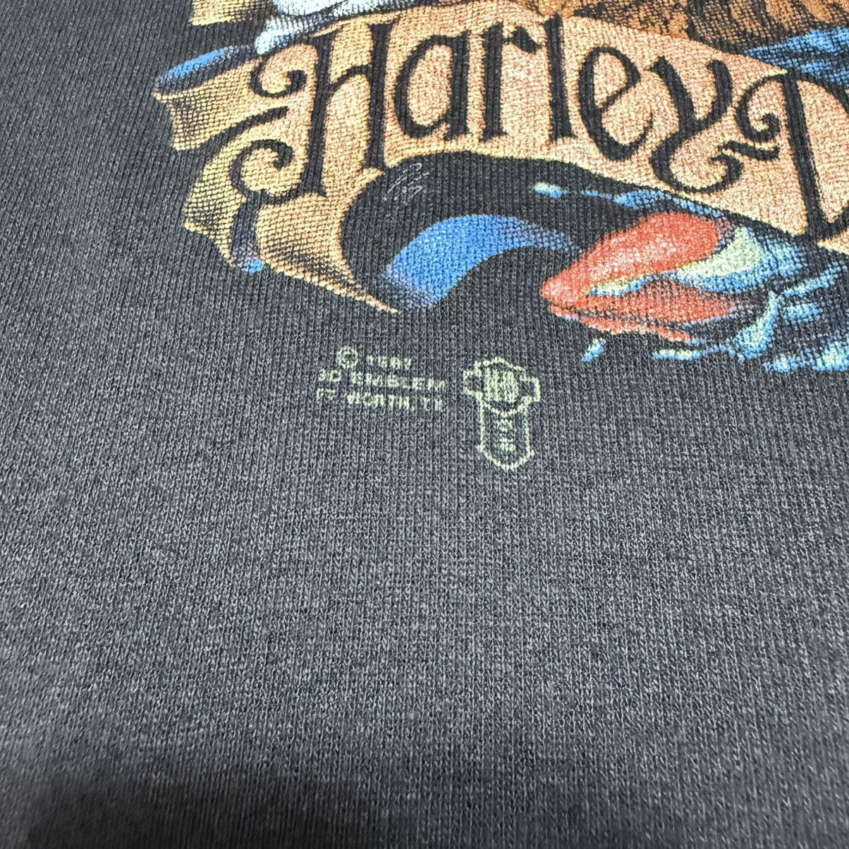 Vintage Vintage Harley Davidson Eagle 3D Emblem 90s Lace Tank Top T Size US M / EU 48-50 / 2 - 9 Thumbnail