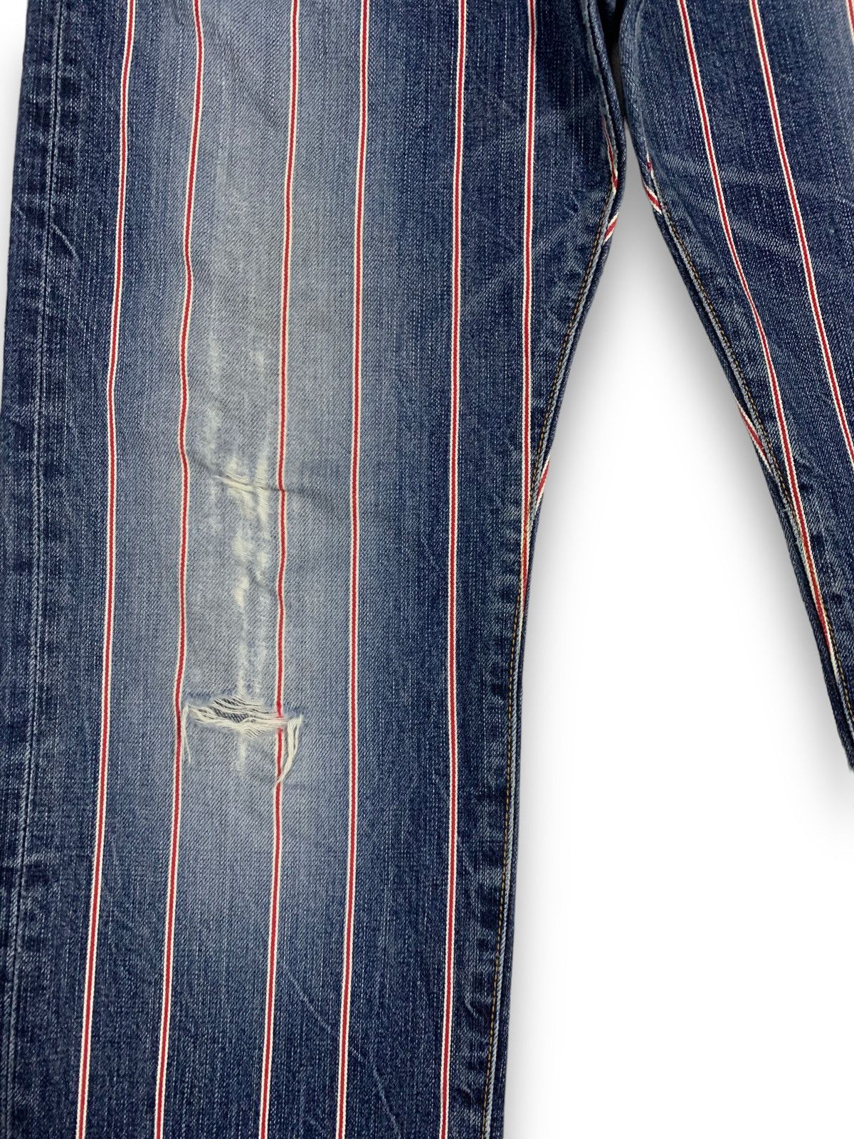 Edwin Vintage Edwin 13Oz Grand Blue Full Selvedge Loose Fit Jeans Size US 31 - 8 Thumbnail