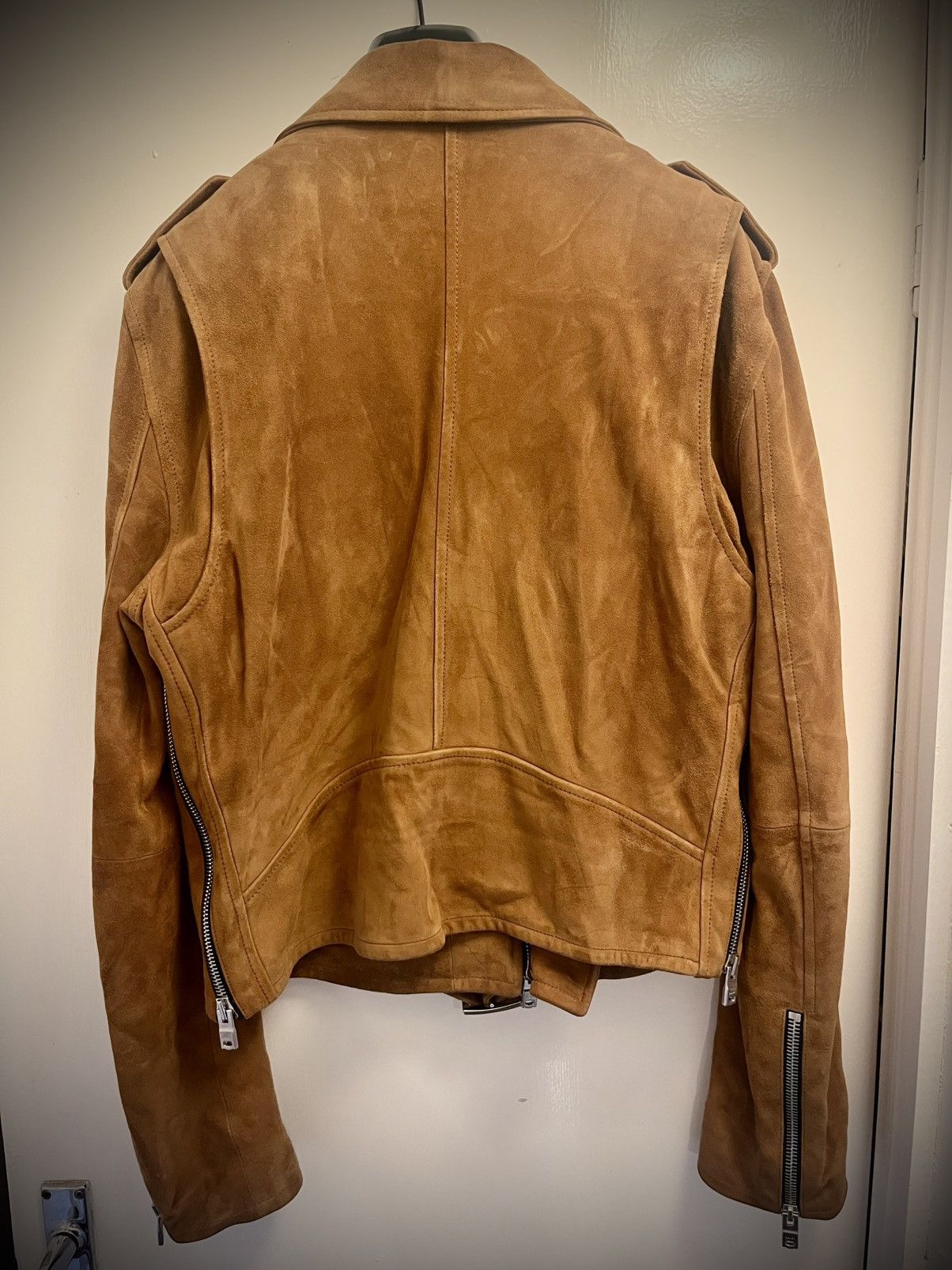 Amiri AMIRI Tobacco Biker Jacket Size US M / EU 48-50 / 2 - 4 Thumbnail