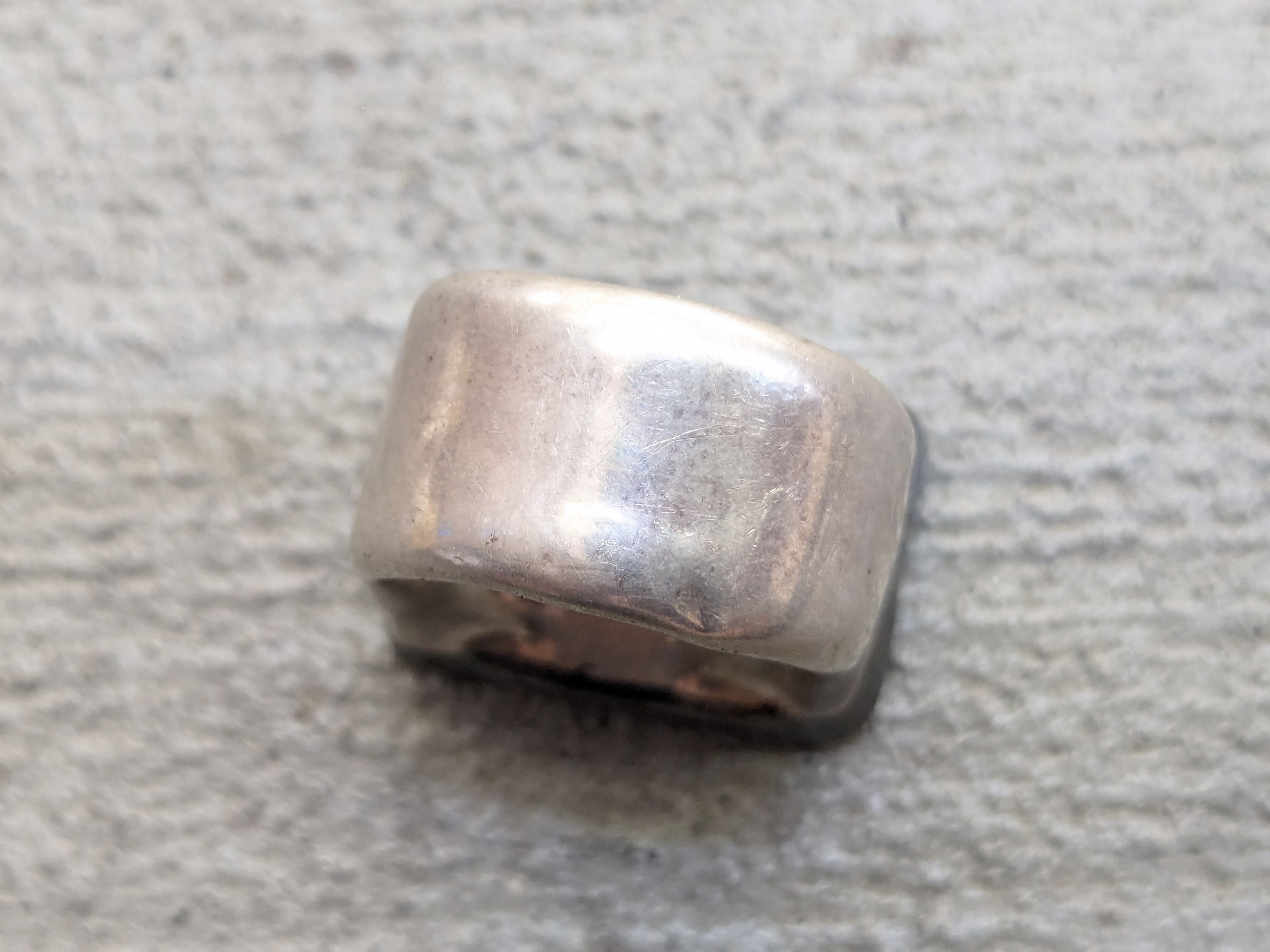 Jewelry × Sterling Silver Vintage Sterling Silver Ring 9 Electroform Hollow Puffy Size ONE SIZE - 10 Thumbnail
