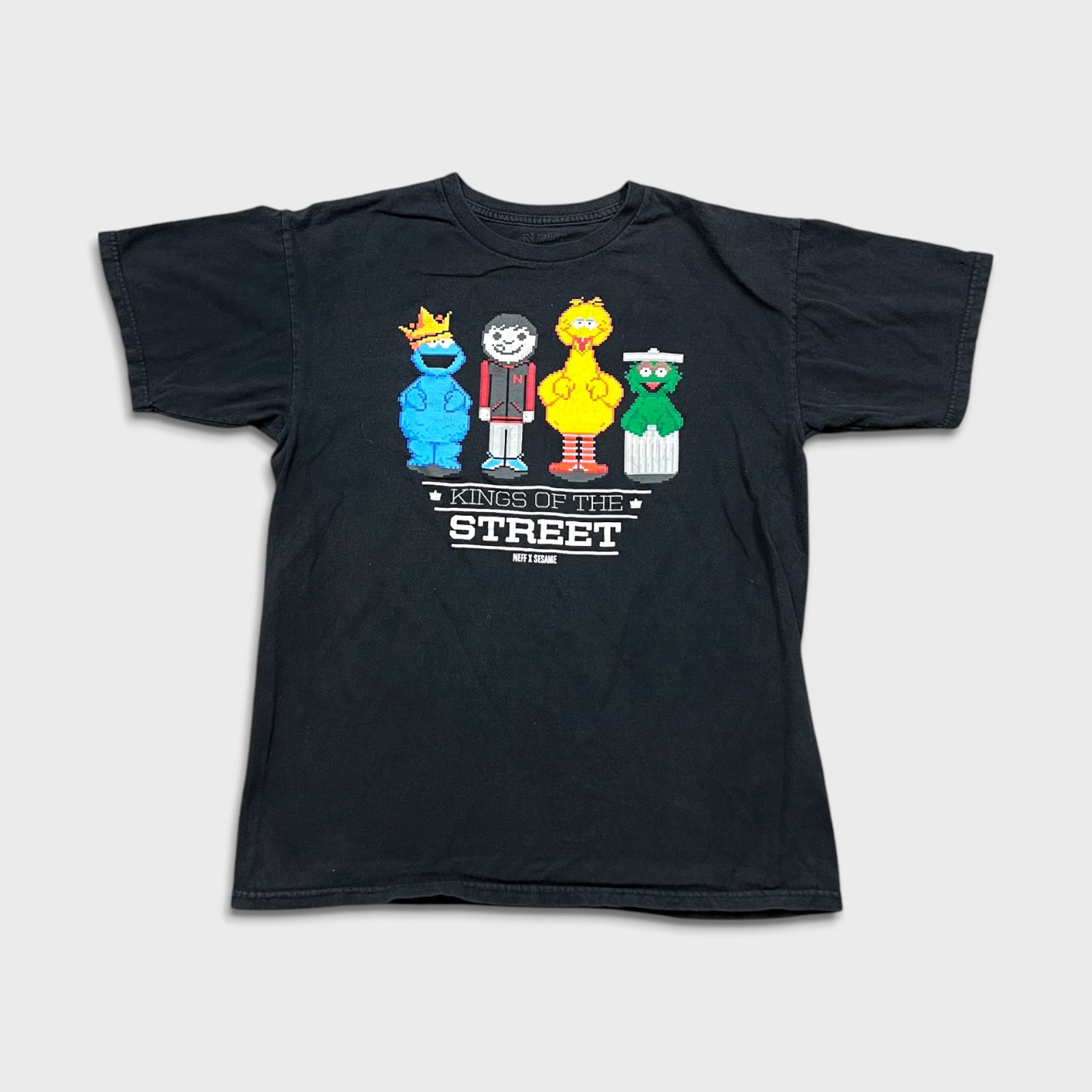 Cartoon Network × NEFF Neff Sesame Street T Shirt Graphic Cartoon Short Sleeve Tee Size US M / EU 48-50 / 2 - 1 Thumbnail