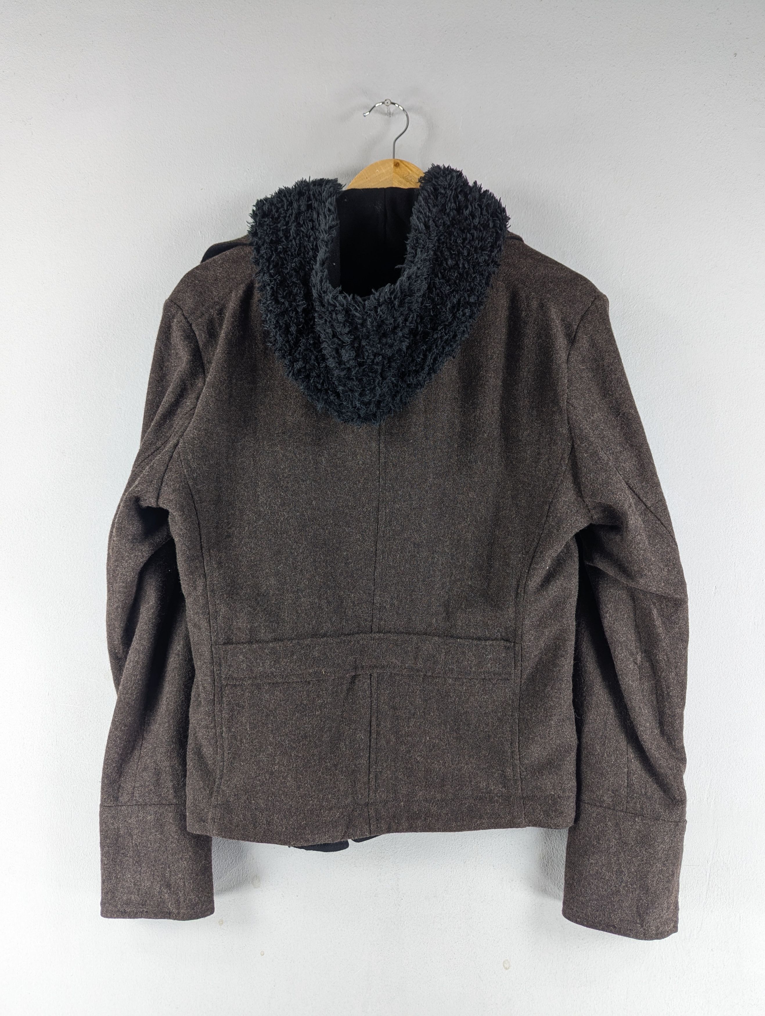 PPFM PPFM Double Collar Reversible Wool Hooded Jacket Size US L / EU 52-54 / 3 - 16 Thumbnail