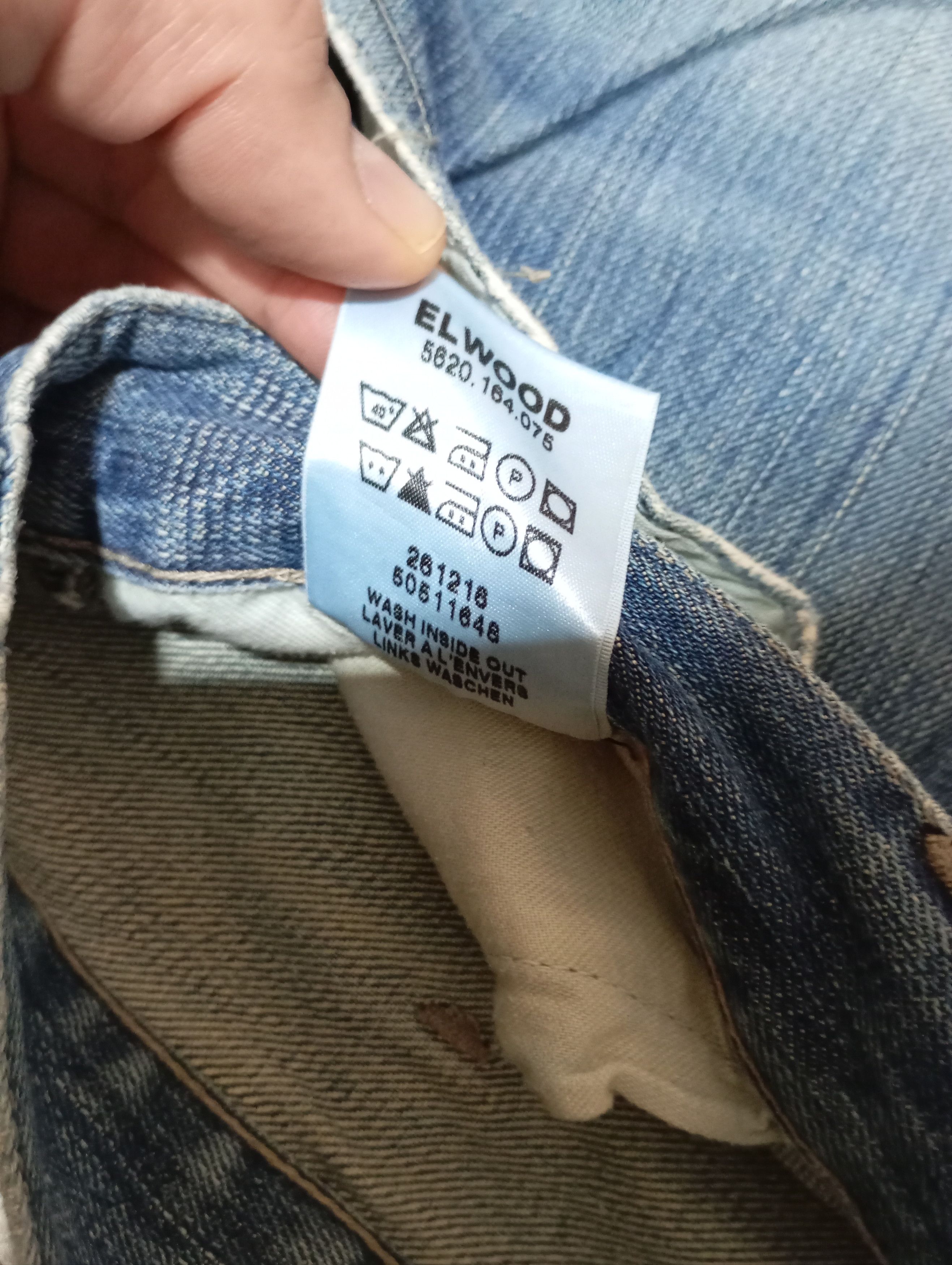 G-Star Vintage 90s G-Star Raw Elwood Denim Cargo Baggy Pants Hype Size US 33 - 4 Thumbnail