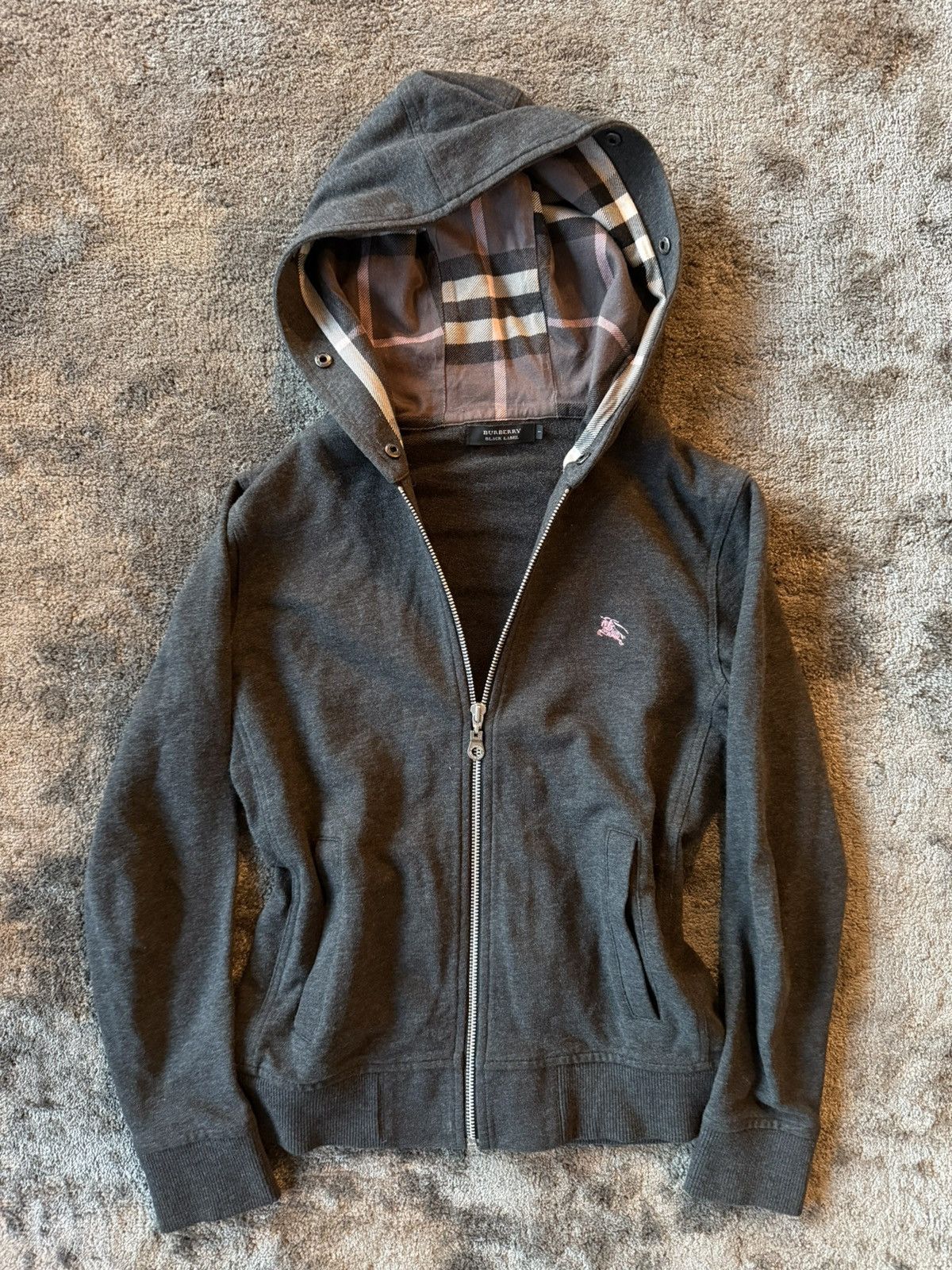 Burberry Burberry Zip up Vintage Size S / US 4 / IT 40 - 1 Thumbnail