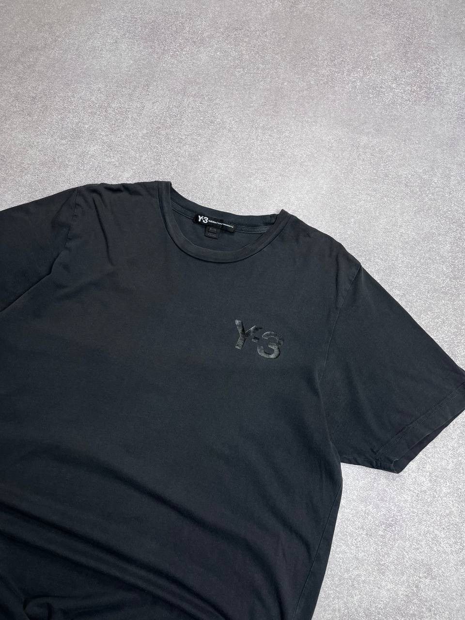 Vintage Vintage Y-3 Yohji Yamamoto Black T-shirt Y2K XL Size US XL / EU 56 / 4 - 2 Thumbnail