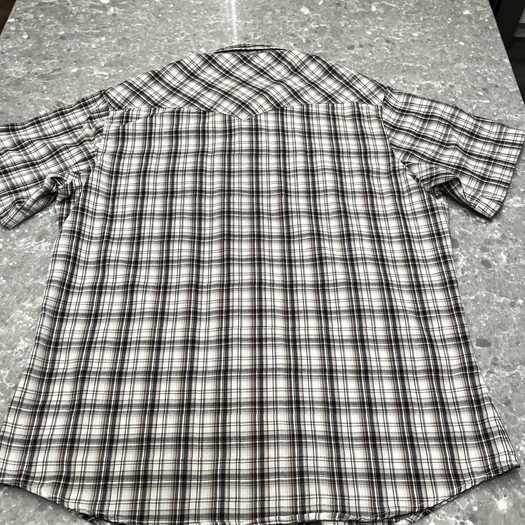 Wrangler Wrangler WM202BR Pearl Snap Button Up Western Shirt Men Size L Short Sleeve Size US L / EU 52-54 / 3 - 6 Thumbnail