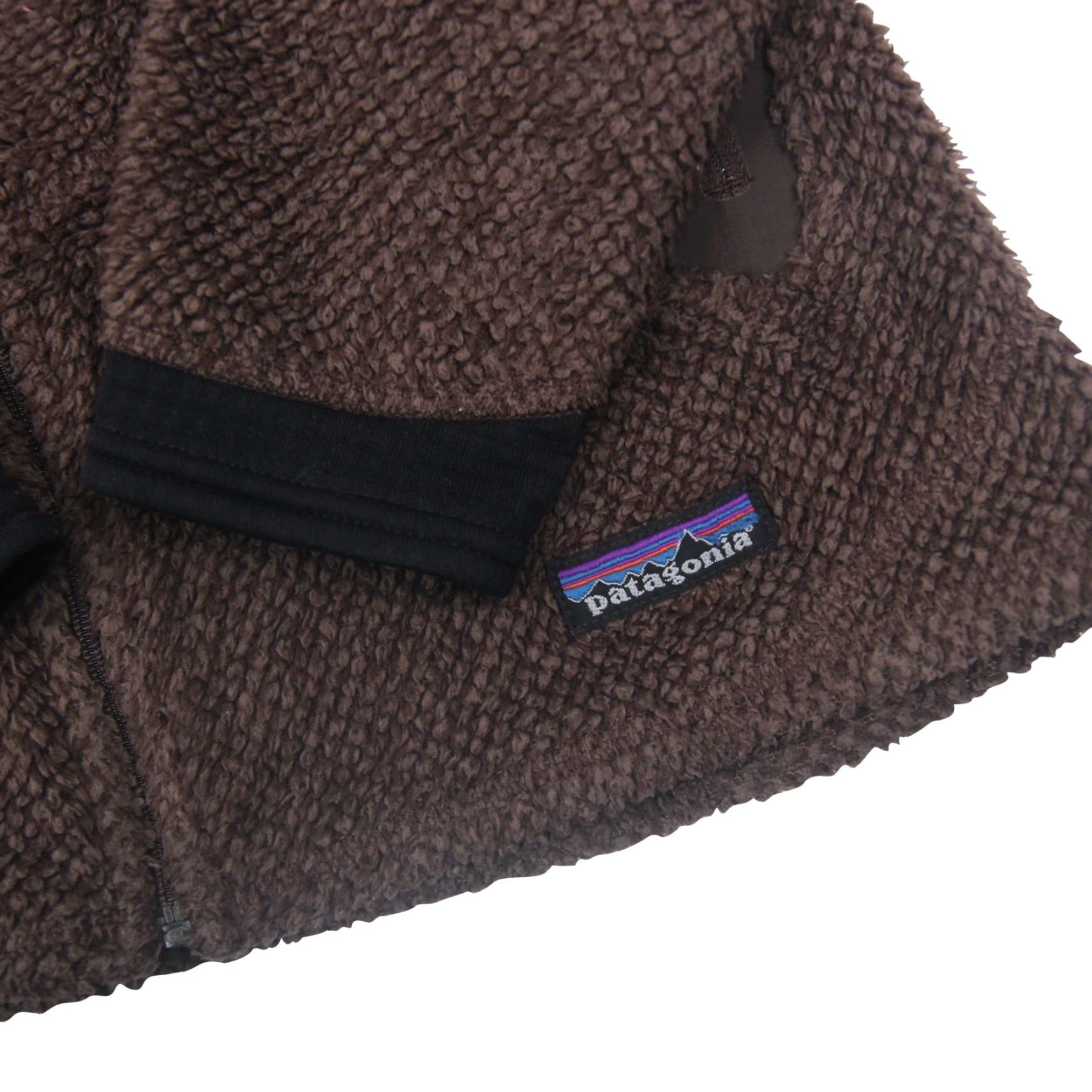 Patagonia VINTAGE Patagonia Rhythm Fleece Deep Pile Jacket Brown Womens Small XS Regular 8+/10 Size XS / US 0-2 / IT 36-38 - 3 Thumbnail