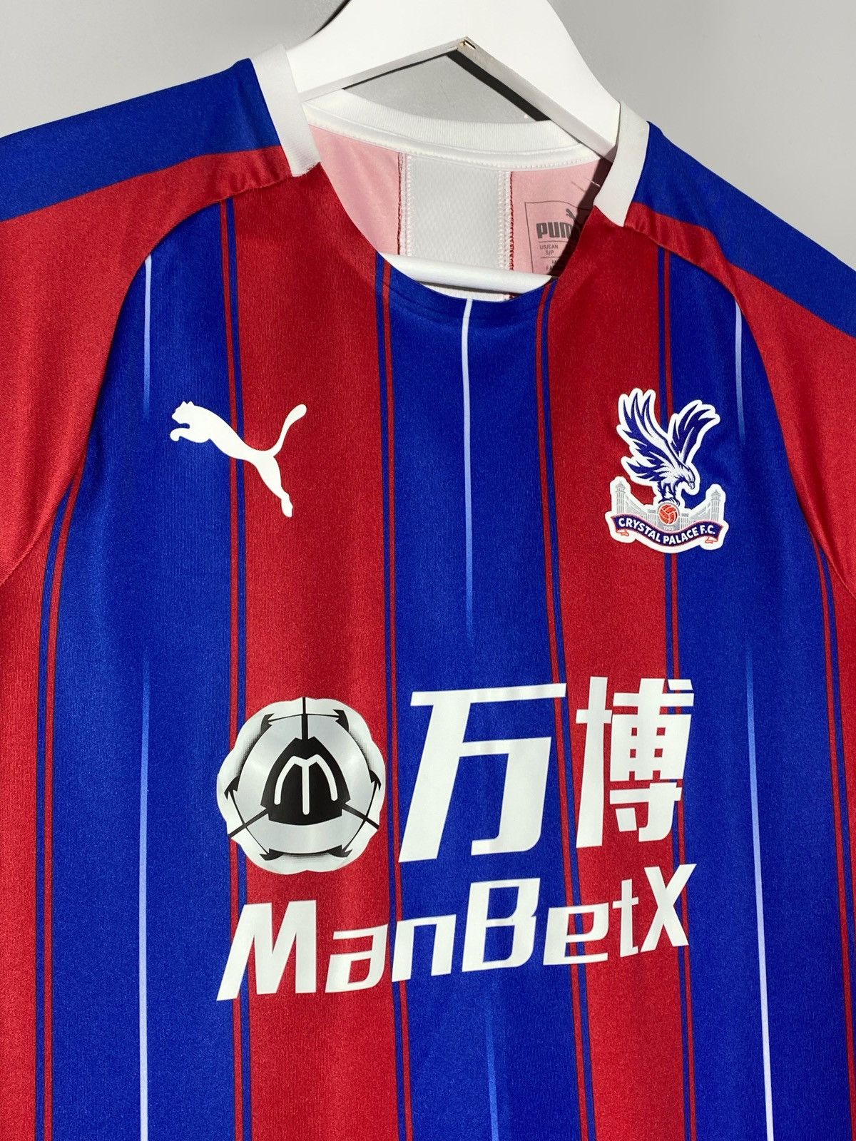 Puma Puma Crystal Palace 2019 Home Football Shirt Size US S / EU 44-46 / 1 - 3 Thumbnail