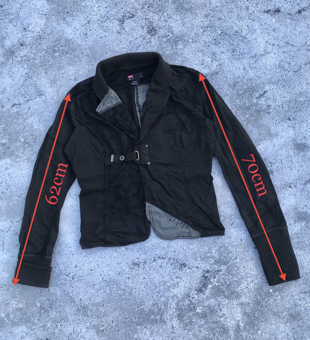 Diesel Diesel Vintage Avant Garde Light Jacket Size XL / US 12-14 / IT 48-50 - 17 Thumbnail