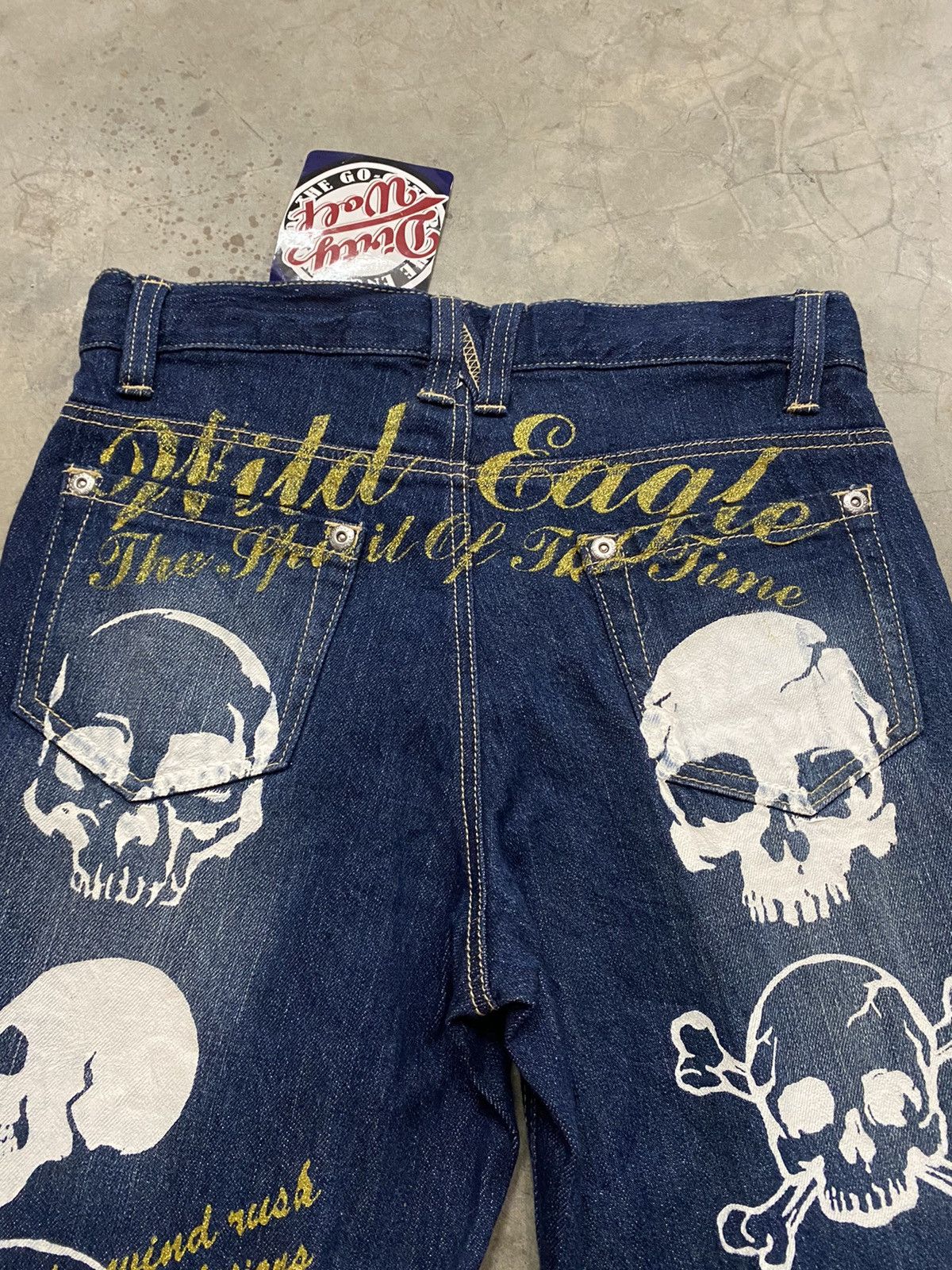 Japanese Brand Japanese Skulls Punk Number (N)ine x Mastermind Japan Style Size US 30 / EU 46 - 7 Thumbnail