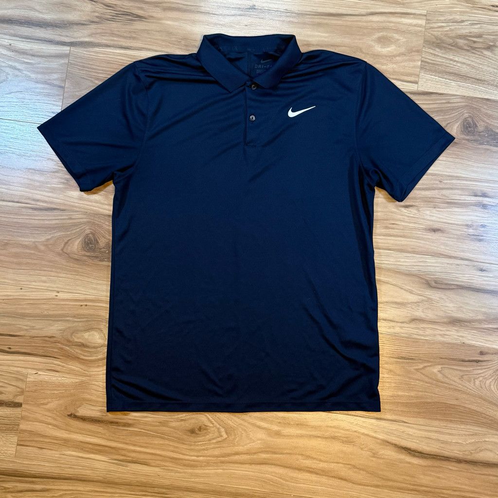 Nike Nike Men’s M Dri-Fit Golf Polo Shirt Navy Size US M / EU 48-50 / 2 - 1 Thumbnail