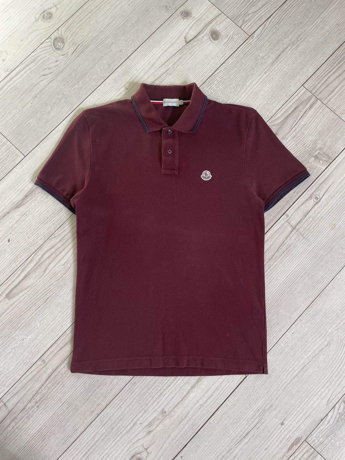 Moncler Moncler Polo Maglia Manica Corta Logo Size US M / EU 48-50 / 2 - 1 Thumbnail