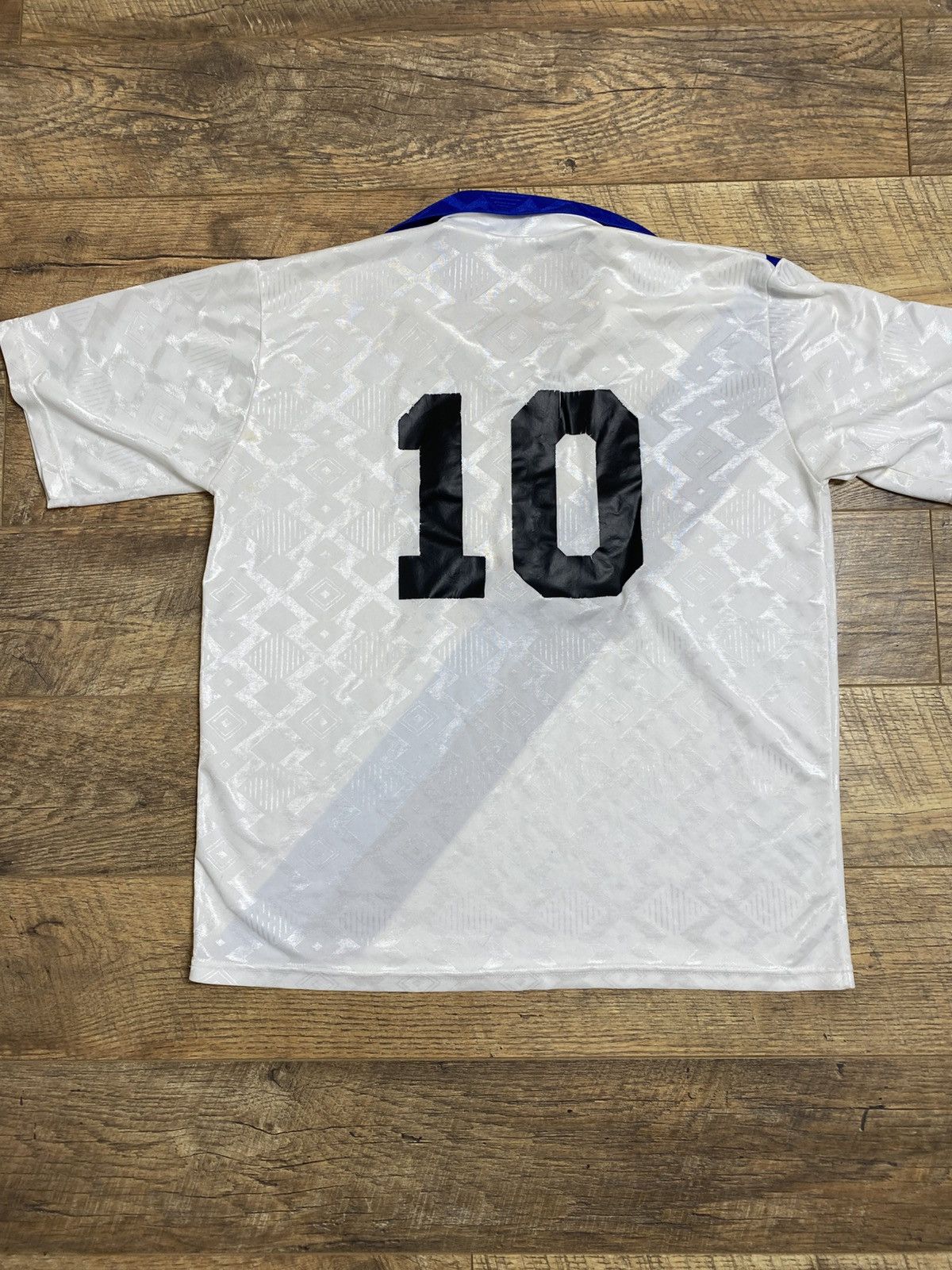 Vintage Inter Milan 1993-94 Away Retro Jersey Bergkamp #10 L Size US L / EU 52-54 / 3 - 4 Thumbnail