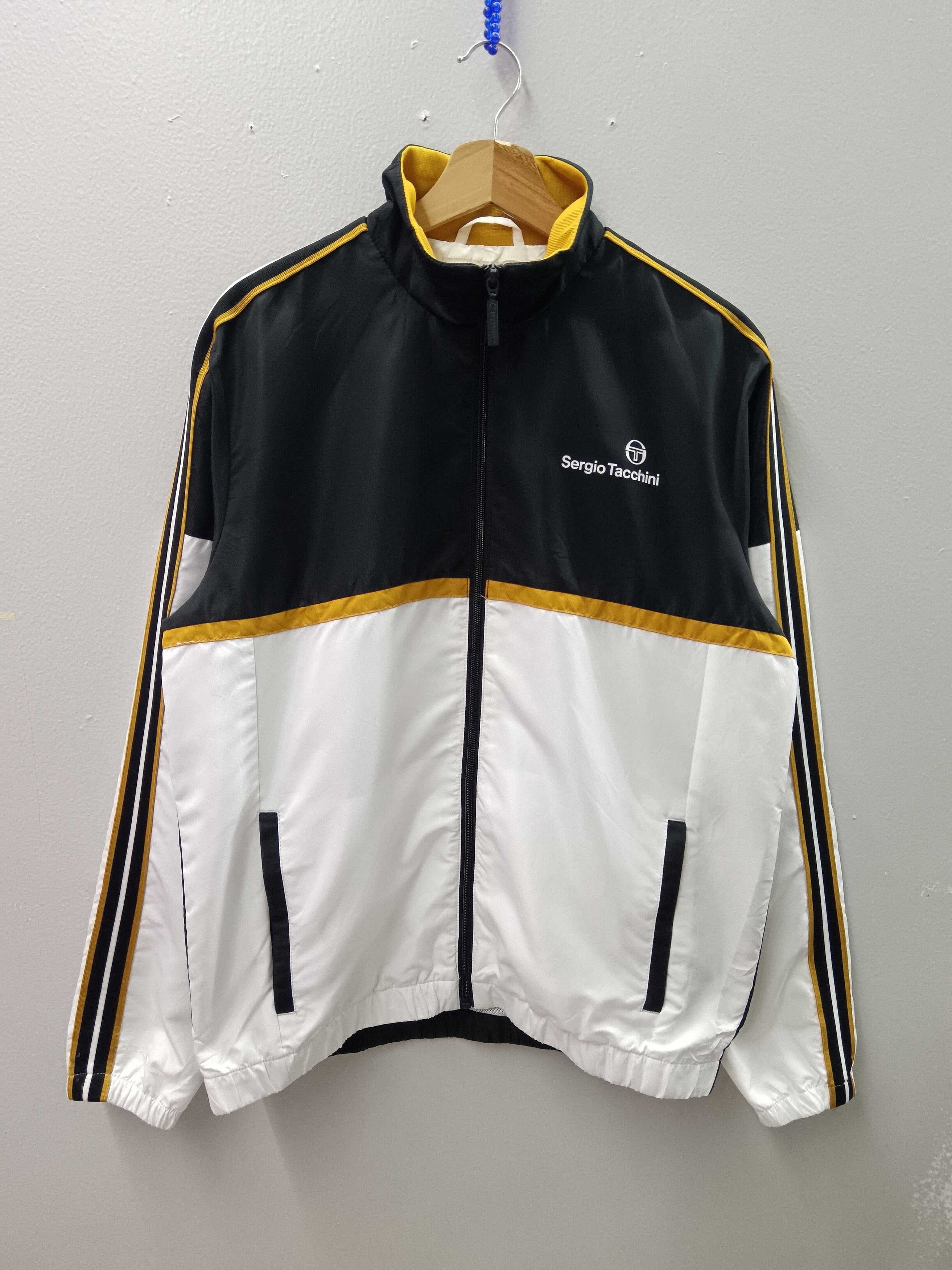 Other Sergio tacchini lista track top windbreaker jacket Size US L / EU 52-54 / 3 - 1 Thumbnail