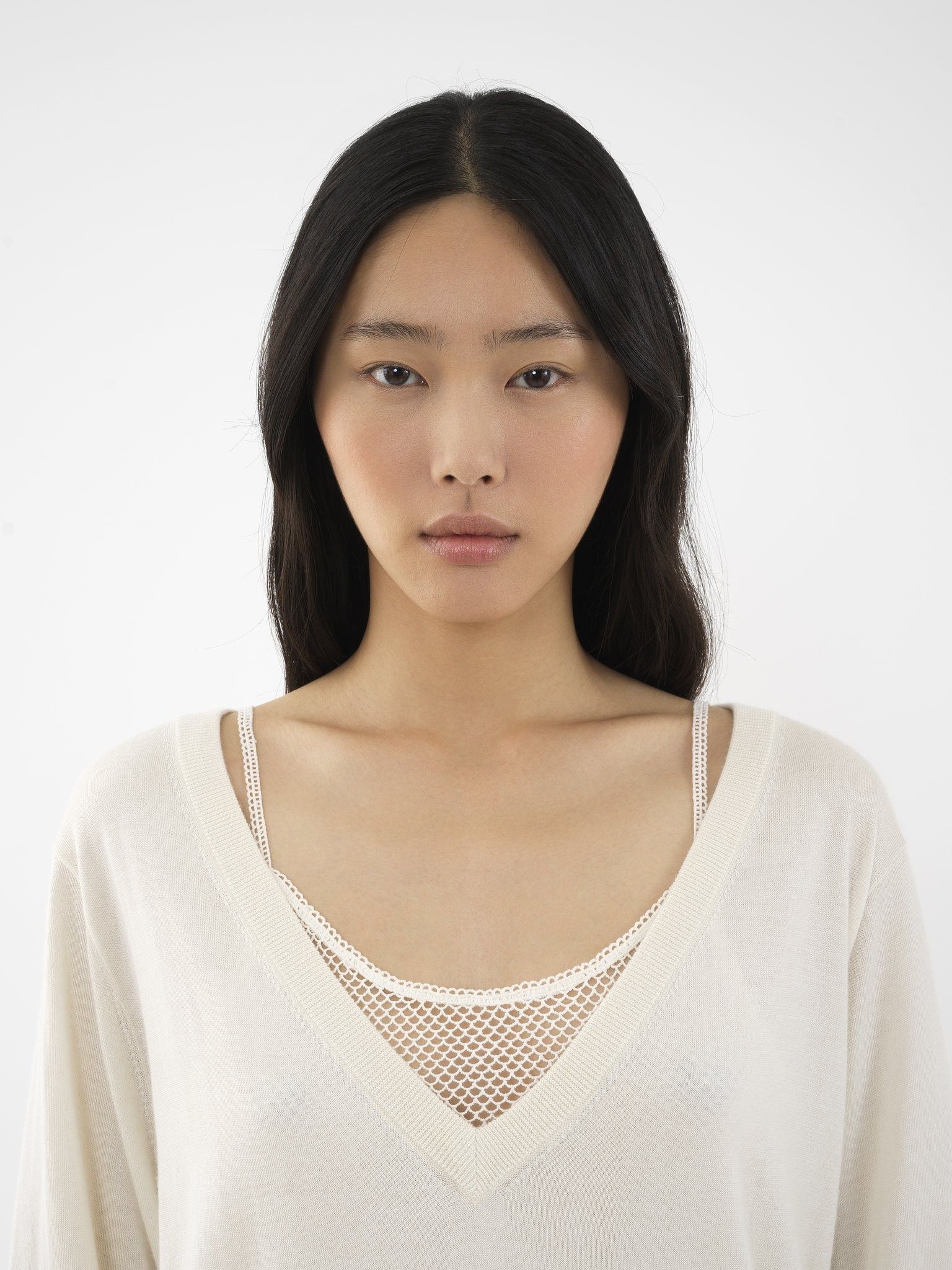 Chloe o1loc1c0325 CHC24 Pullover in White Powder Size S / US 4 / IT 40 - 5 Thumbnail