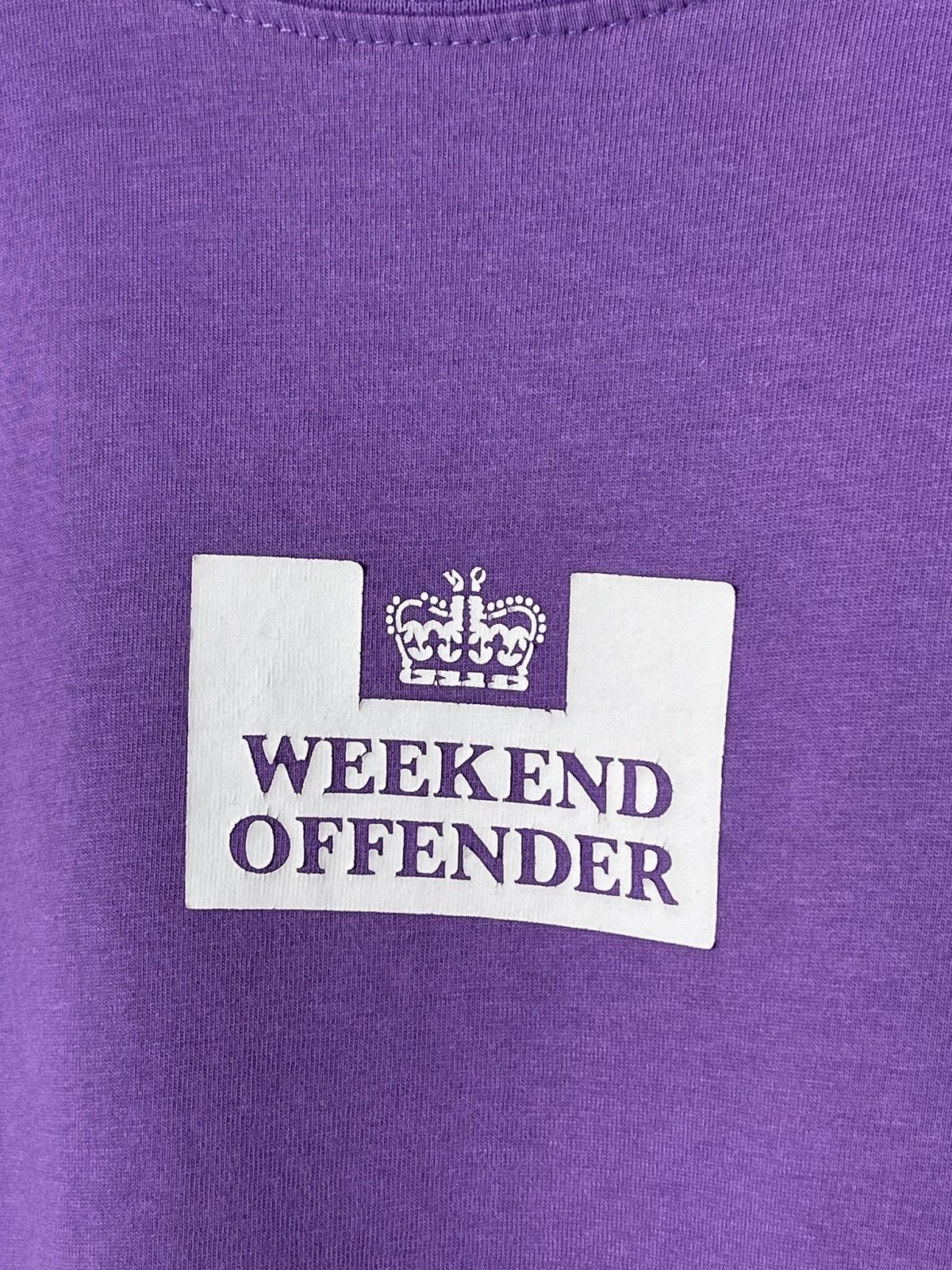 Weekend Offender Weekend Offender Casual Box Logo Purple T-Shirt Men’s Size Large Size US L / EU 52-54 / 3 - 7 Thumbnail