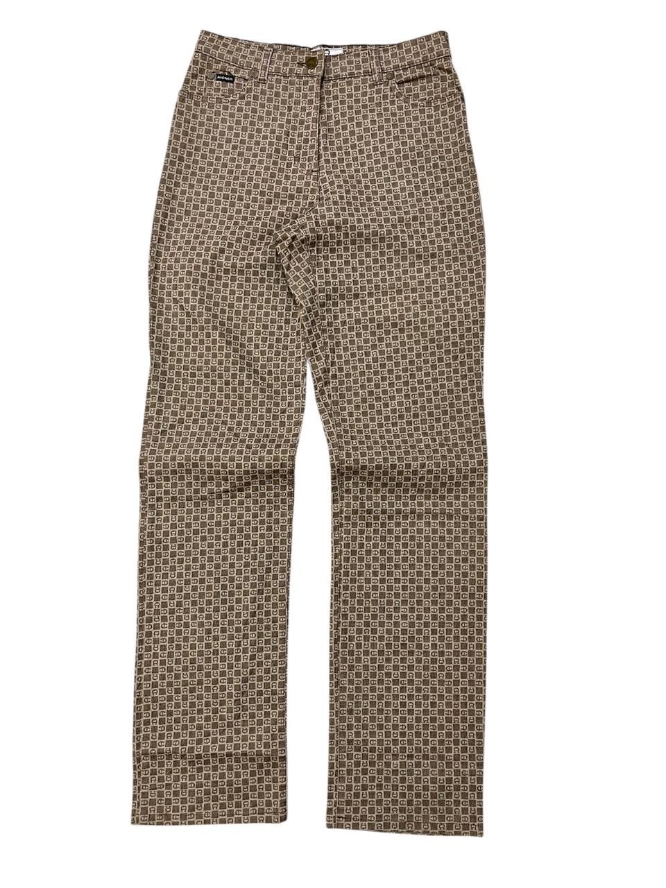 Aigner Vintage Aigner Monogram Pants Size 27" / US 4 / IT 40 - 1 Thumbnail