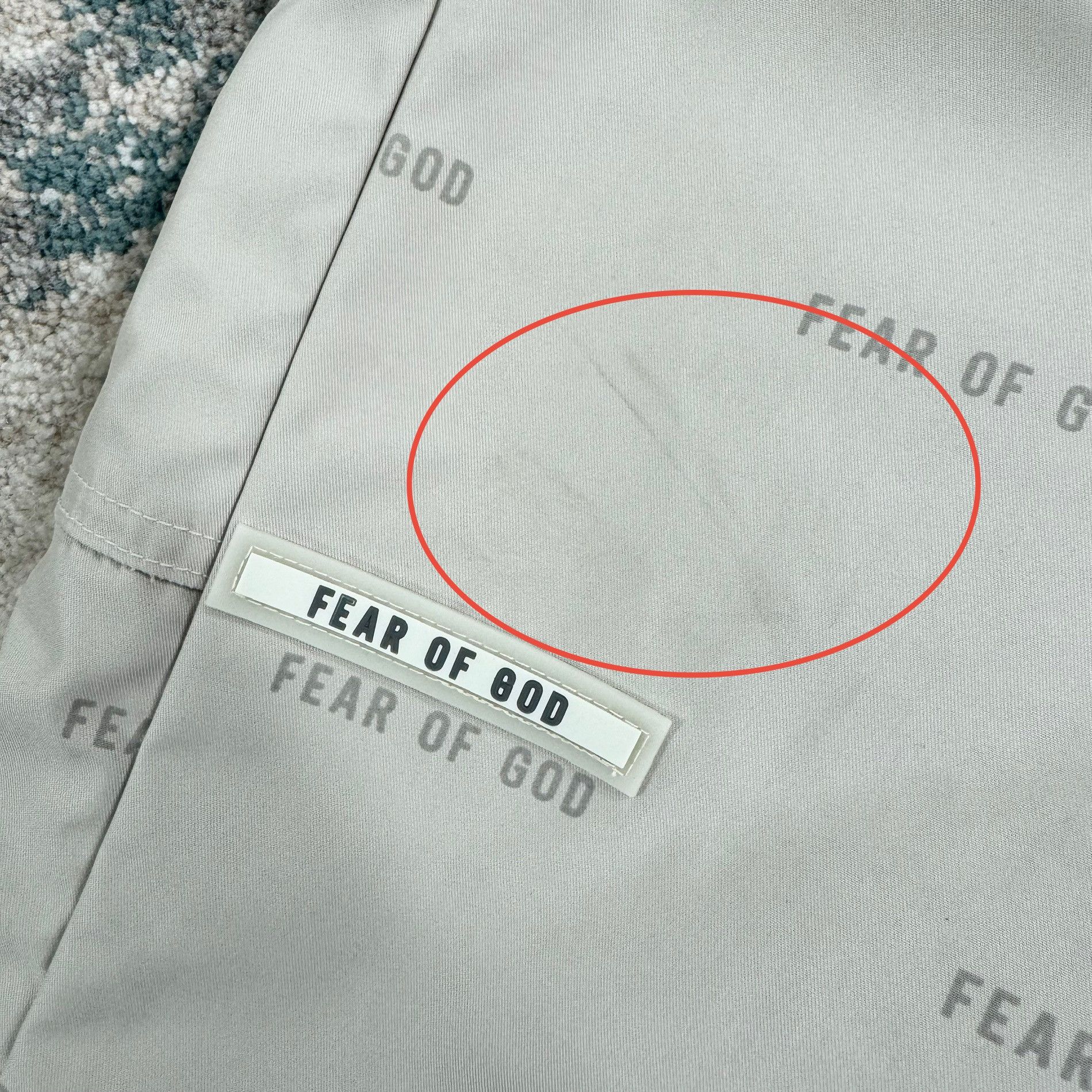 Fear of God Fear Of God All Over Print Baggy Track Pants Cream RRP £870 Size US 30 / EU 46 - 8 Thumbnail