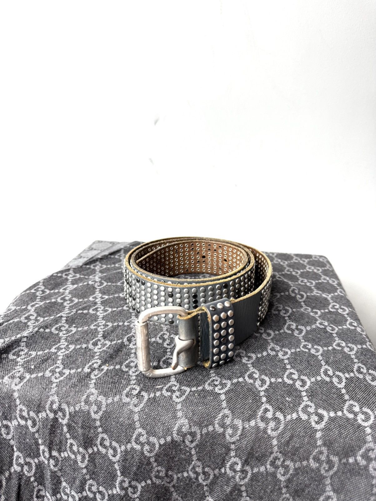 Japanese Brand Vintage Y2K Crazy Metal Belt Drip Diesel japan Hype bb Simon Size ONE SIZE - 1 Thumbnail