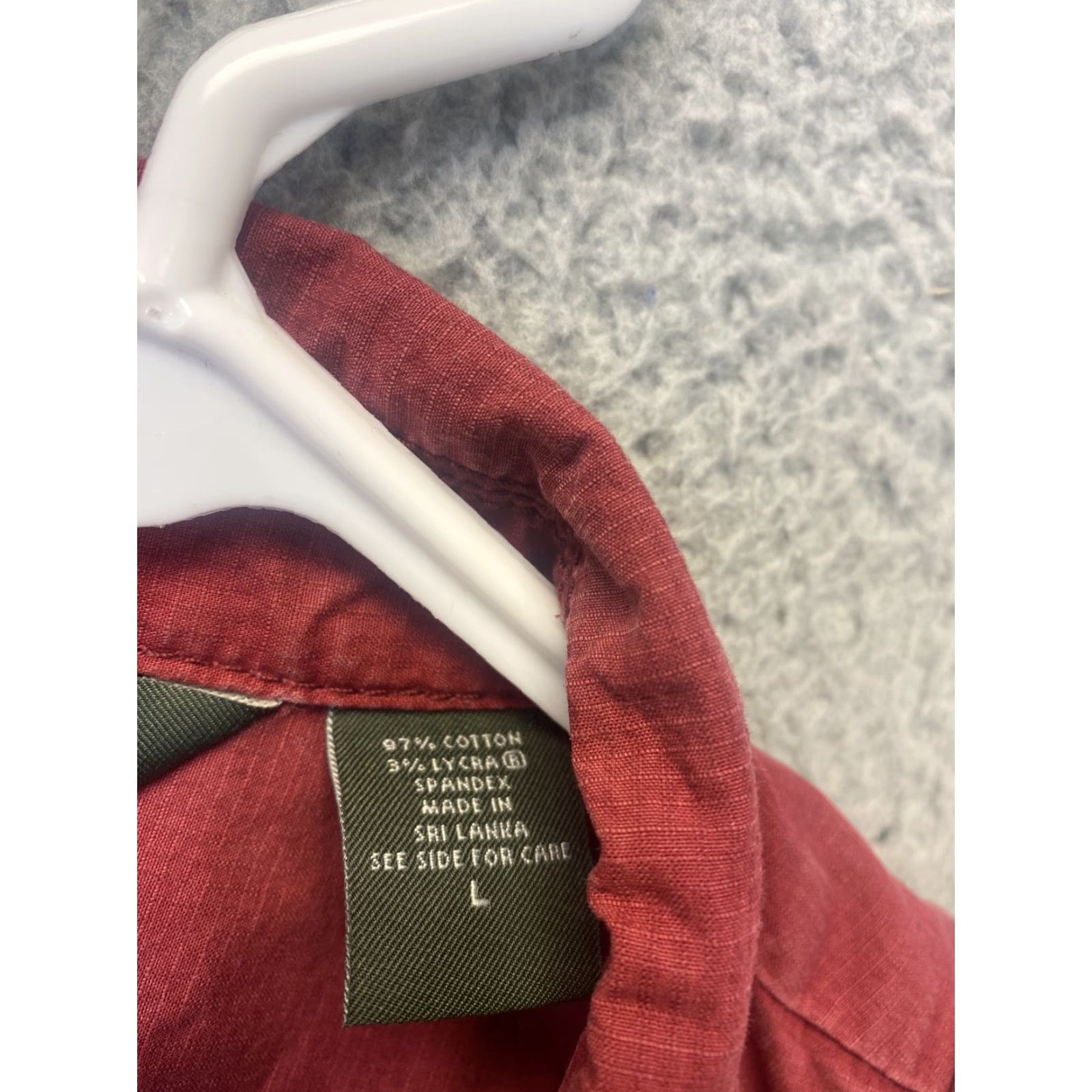 Eddie Bauer Eddie Bauer Jacket Womens Large Red Outdoors Cabincore / 105-22 Size L / US 10 / IT 46 - 5 Thumbnail