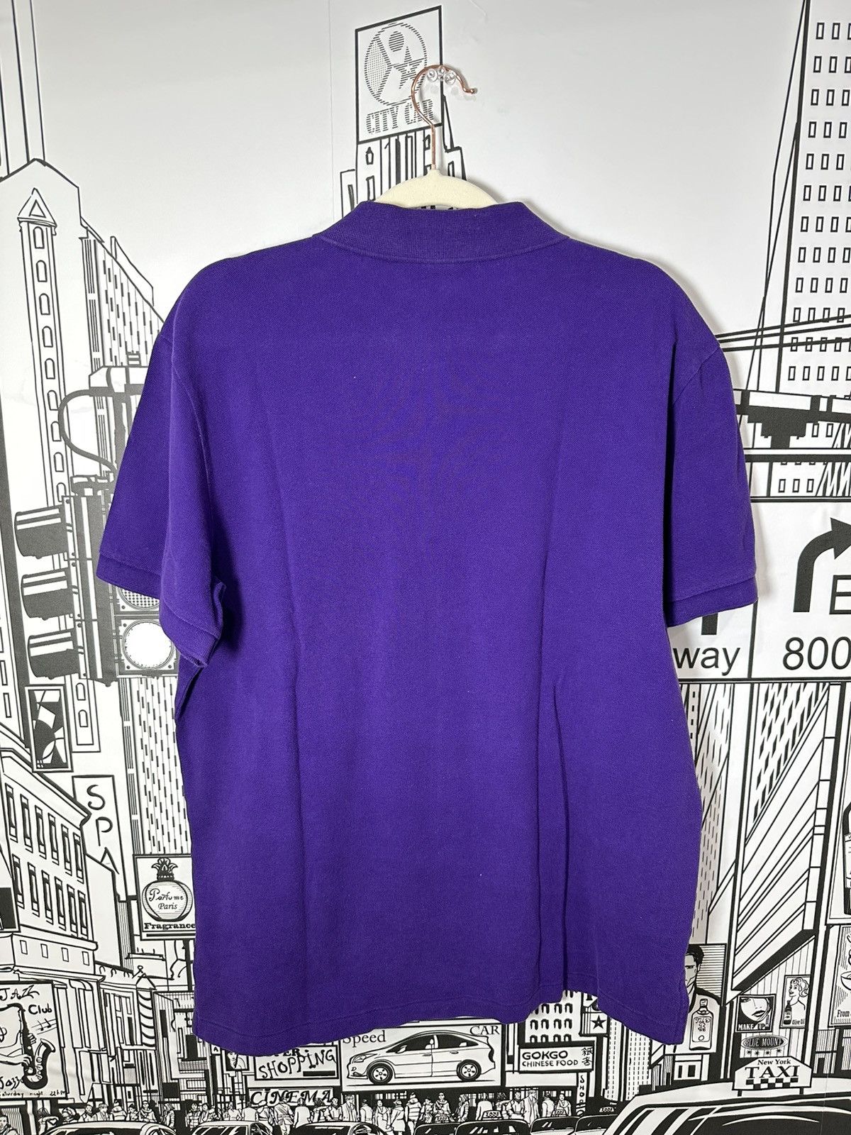 Rugby Ralph Lauren Rugby Ralph Lauren Skull & Bones Polo Purple XL Size US XL / EU 56 / 4 - 3 Thumbnail