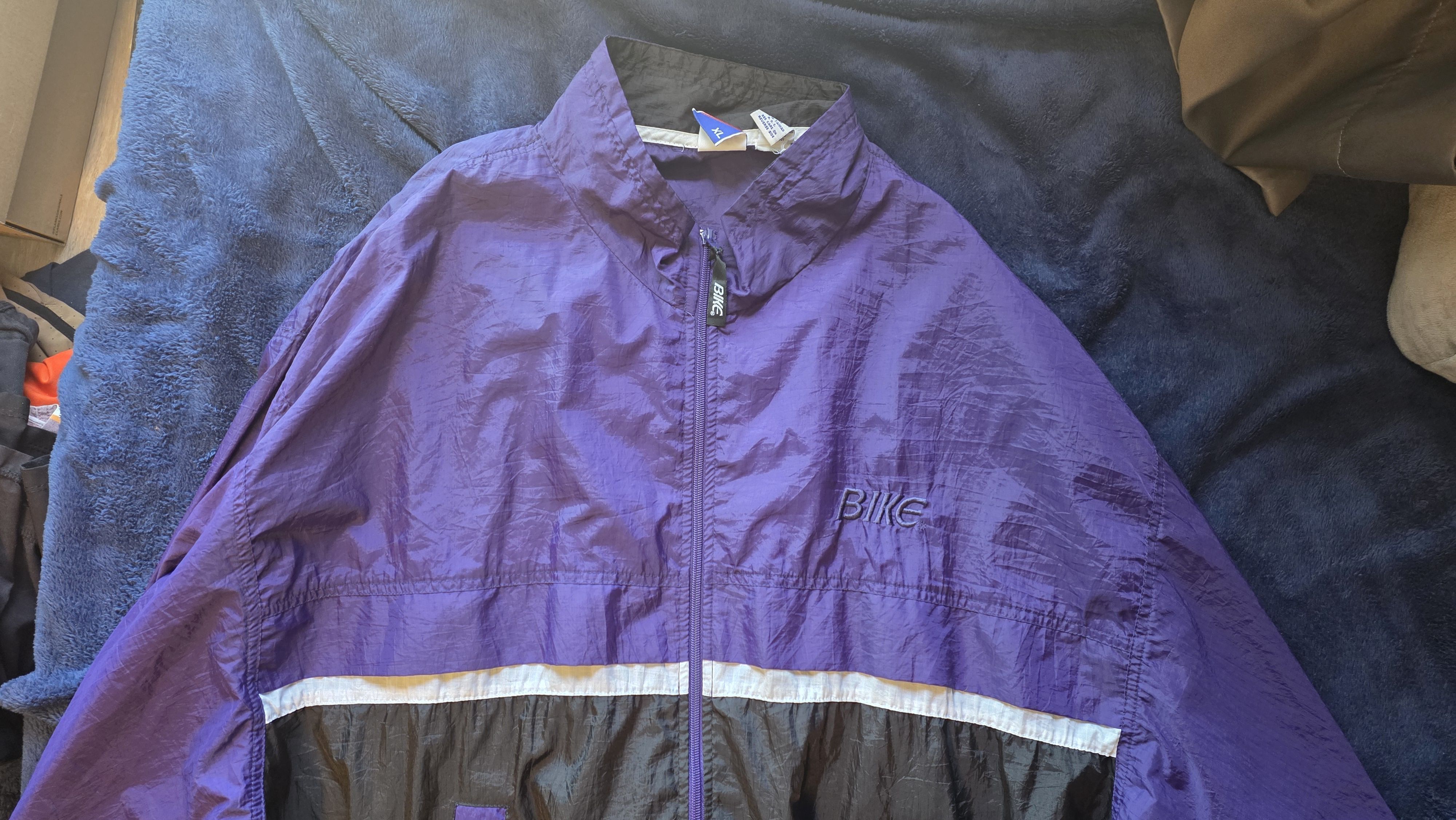 Other Vintage Purple Bike Rain Jacket Size US XL / EU 56 / 4 - 2 Thumbnail