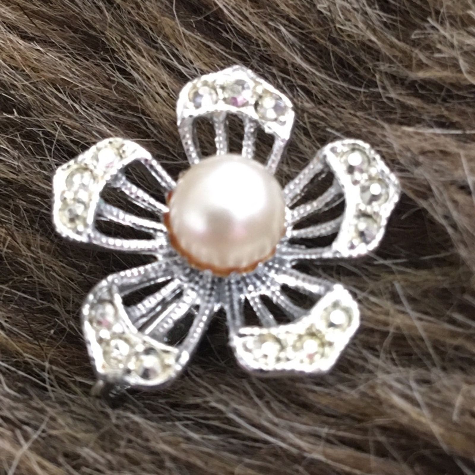 Jewelry Vintage 60s Sarah Coventry floral clip earrings Size ONE SIZE - 6 Thumbnail