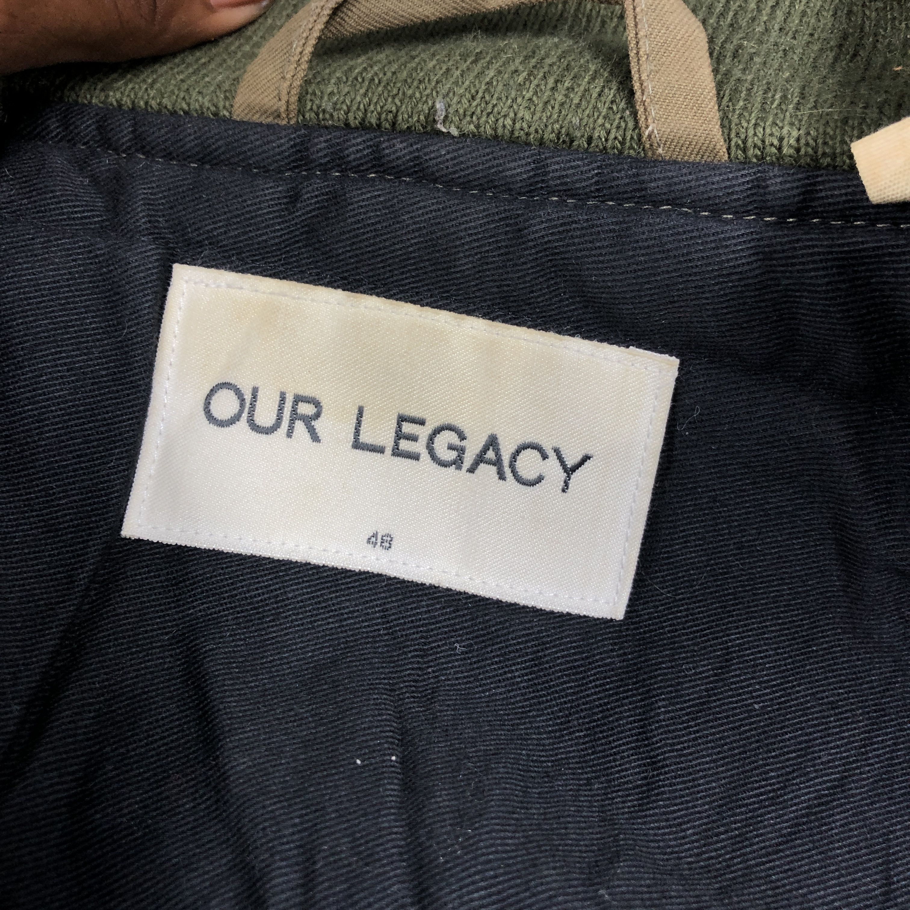 Our Legacy our legacy AW14 fade olive bomber jacket Size US M / EU 48-50 / 2 - 3 Thumbnail