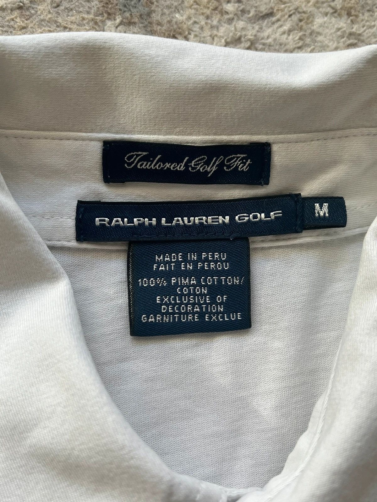 Polo Ralph Lauren Polo Ralph Lauren Golf Sz M Made in Peru 2000s Tone Pony Size M / US 6-8 / IT 42-44 - 9 Thumbnail