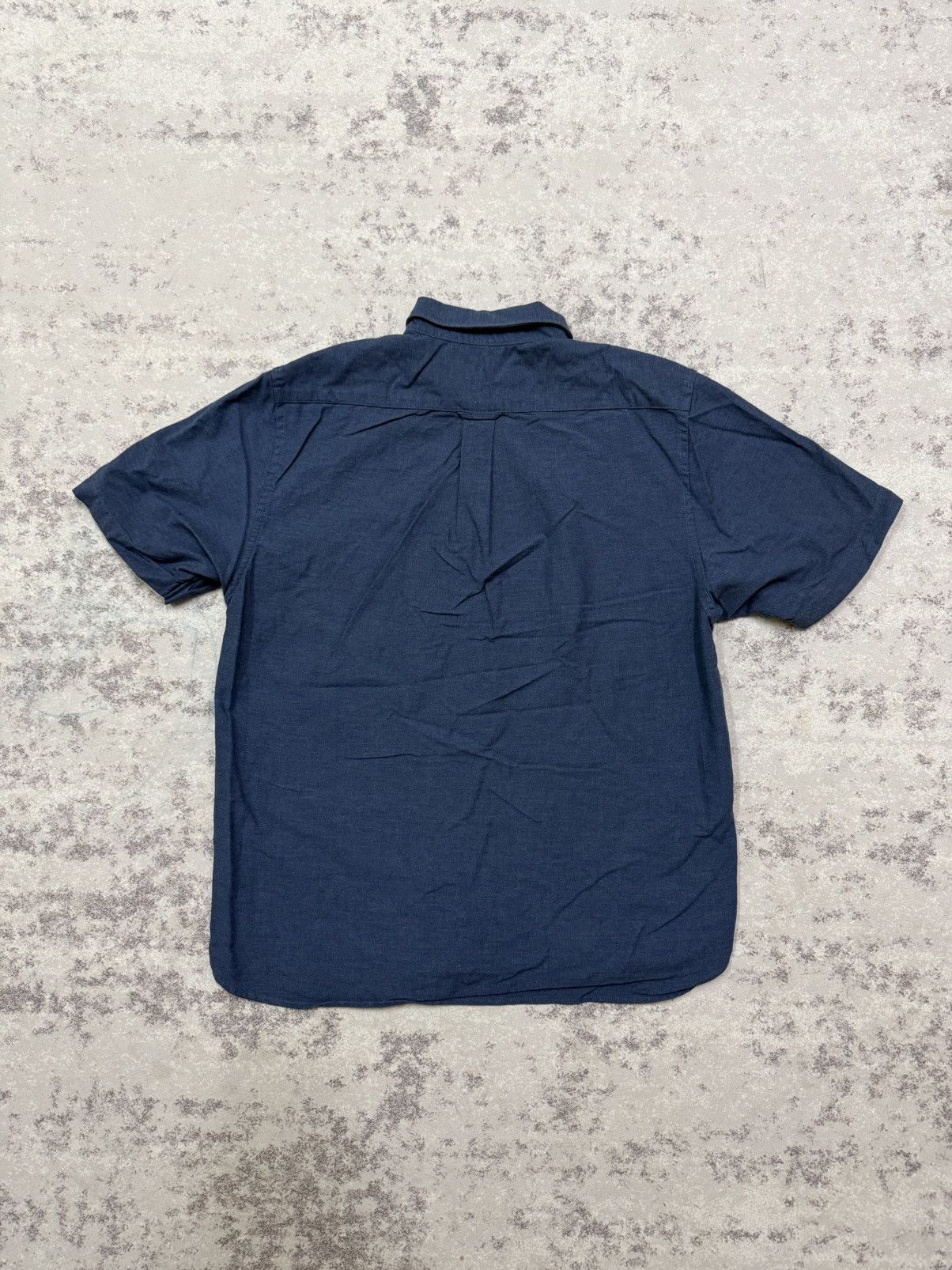 Muji Muji Short Sleeve Button Up Shirt Size US S / EU 44-46 / 1 - 8 Thumbnail