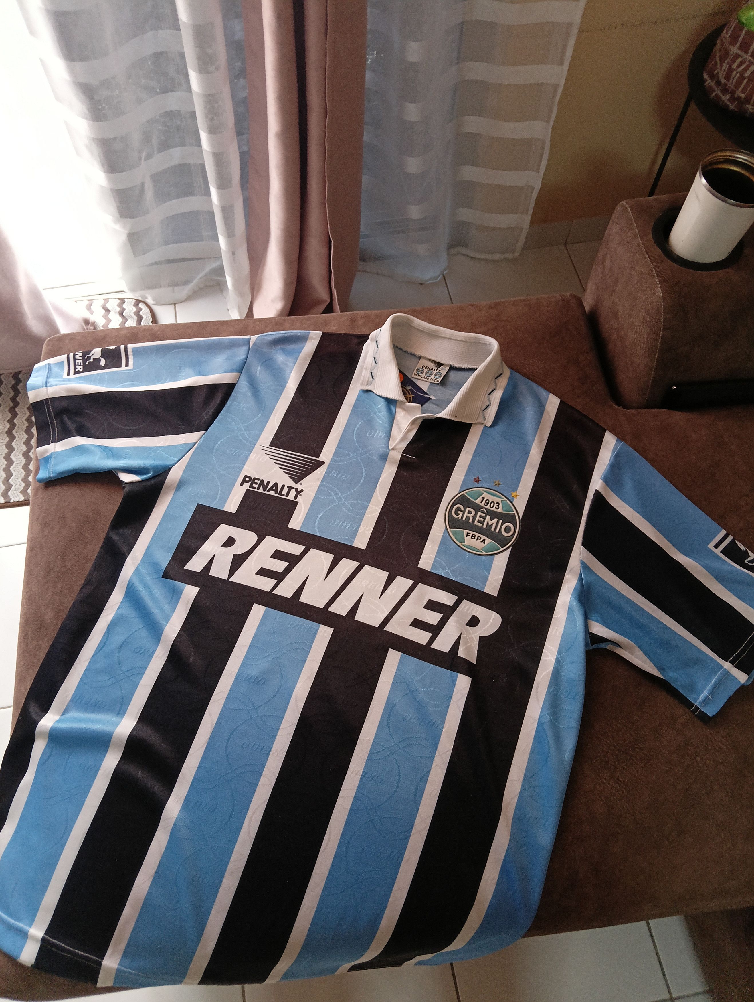 Penalty Gremio Home 1997 Ronaldinho #10 Rare Soccer Jersey | Grailed