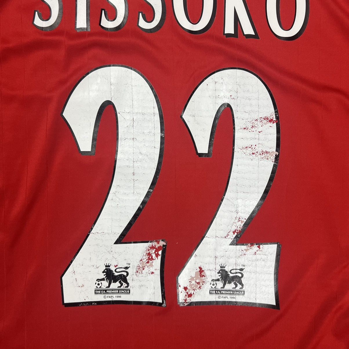 Adidas Rare! Sissoko 22 Liverpool Adidas Soccer Jersey Shirt 00s Size US S / EU 44-46 / 1 - 8 Thumbnail