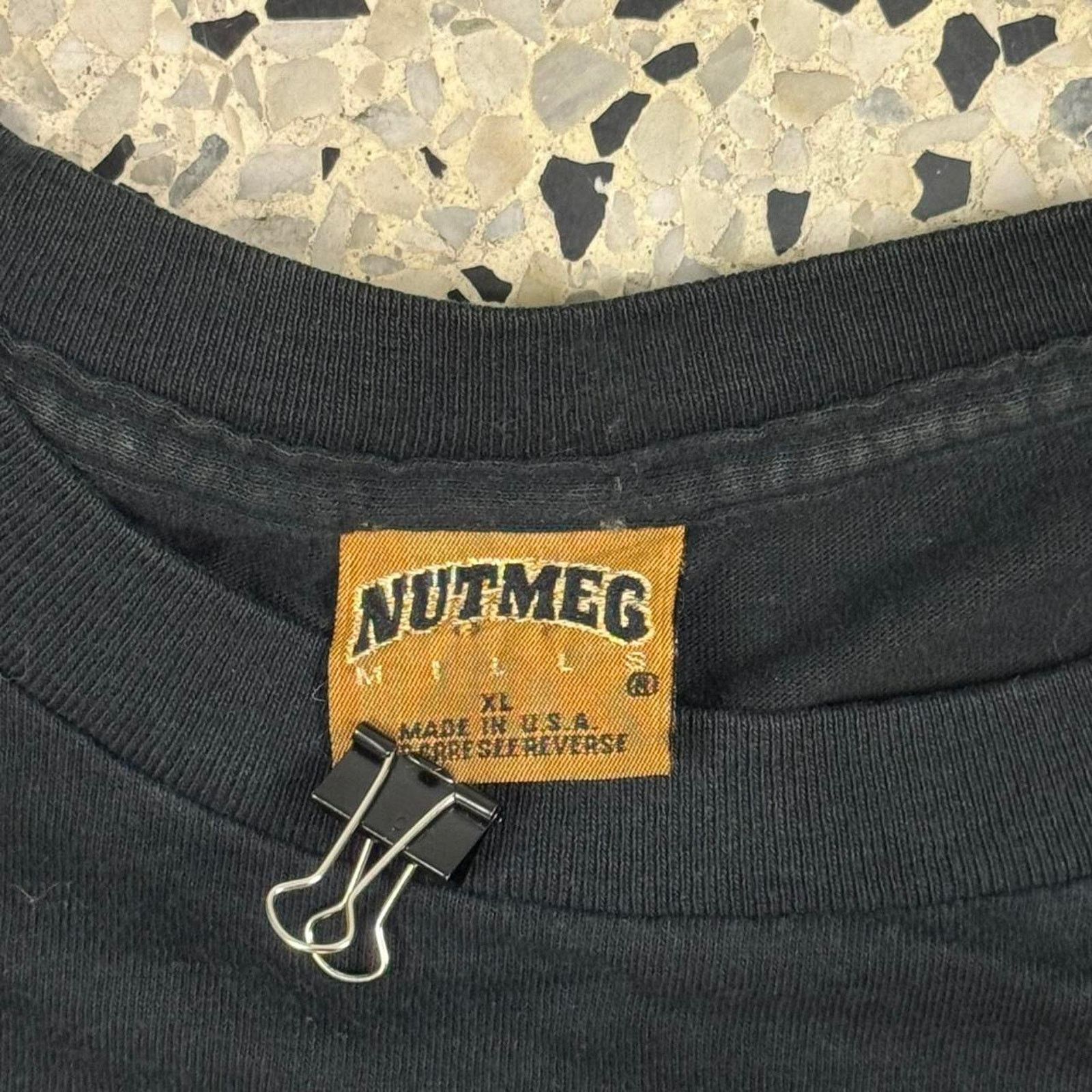 Nutmeg × Vintage VINTAGE 90S SINGLE STITCH NUTMEG NHL PITTSBURG PENGUINS TEE: Size US XL / EU 56 / 4 - 5 Thumbnail