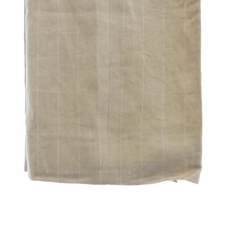 Hermes Hermes Margiela Linen Beige Striped Pants Size 24" / US 00 / IT 34 - 4 Thumbnail