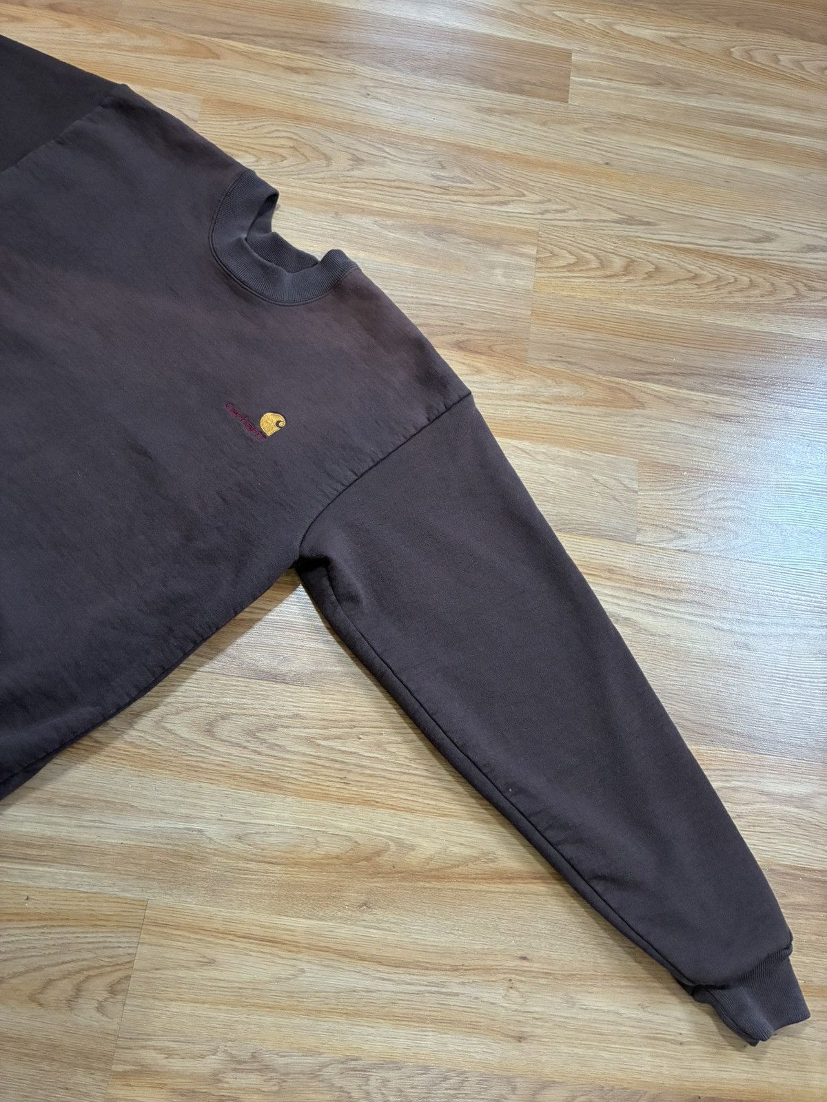 Carhartt Carhartt Thermal Lined Fleece Crewneck Sweatshirt K03 90s Size US M / EU 48-50 / 2 - 4 Thumbnail