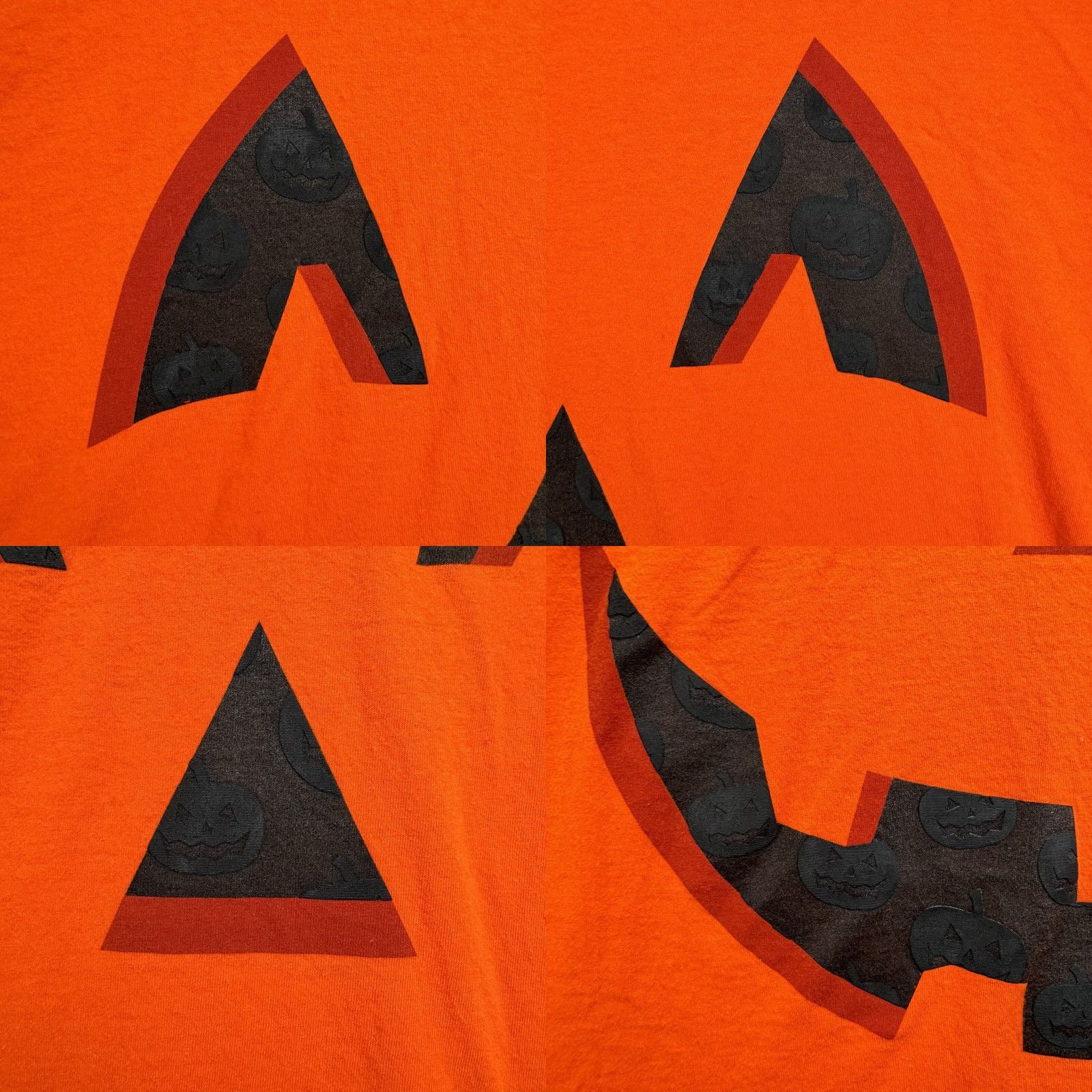 Vintage VINTAGE Happy Halloween Jack O Lantern T-Shirt Adult 3XL Orange Funny Halloween Mens Size US XXL / EU 58 / 5 - 8 Thumbnail