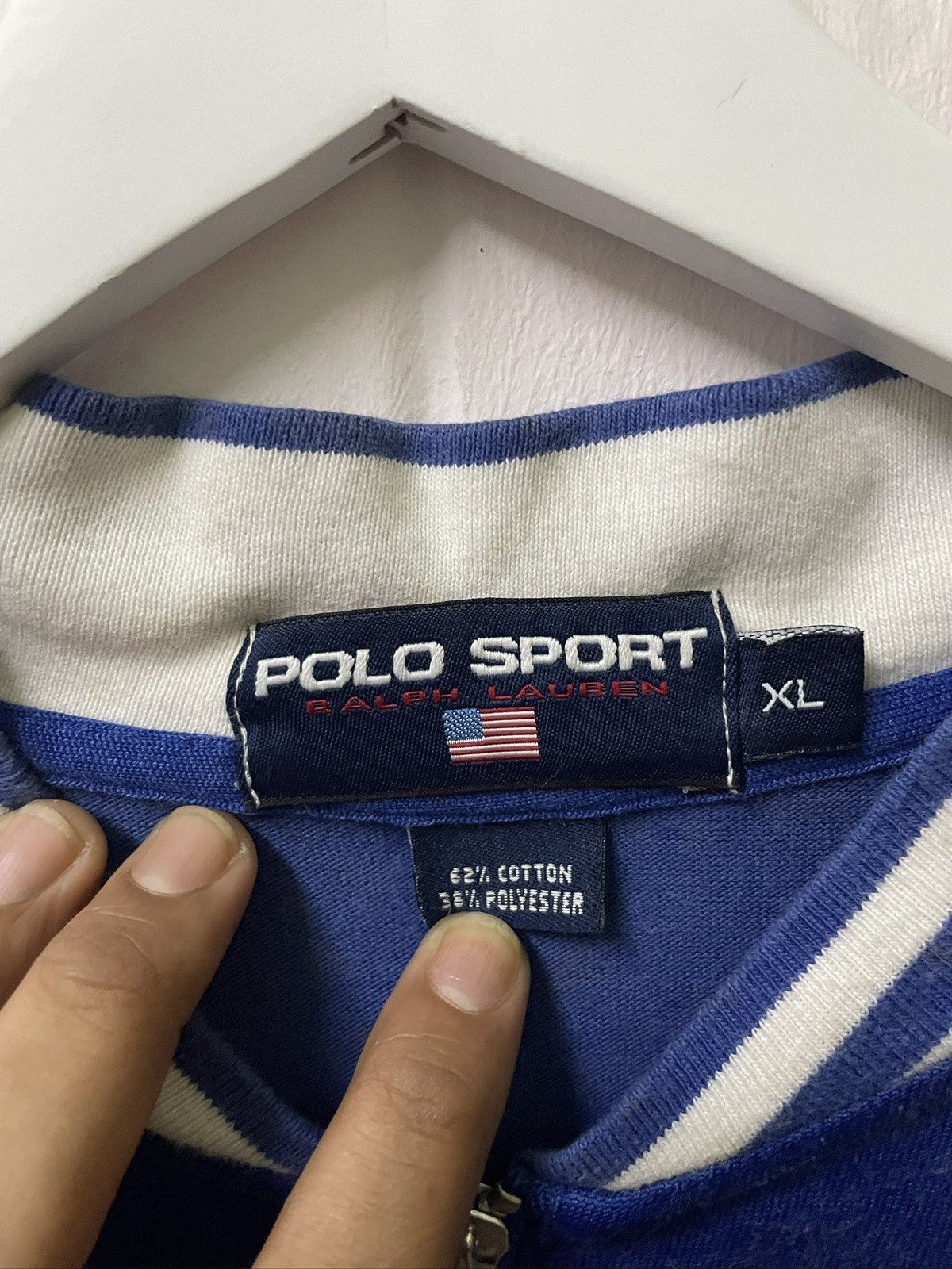 Polo Ralph Lauren VTG Polo Ralph Lauren 35th Anniversary Jersey Polo Shirt Size US XL / EU 56 / 4 - 4 Thumbnail