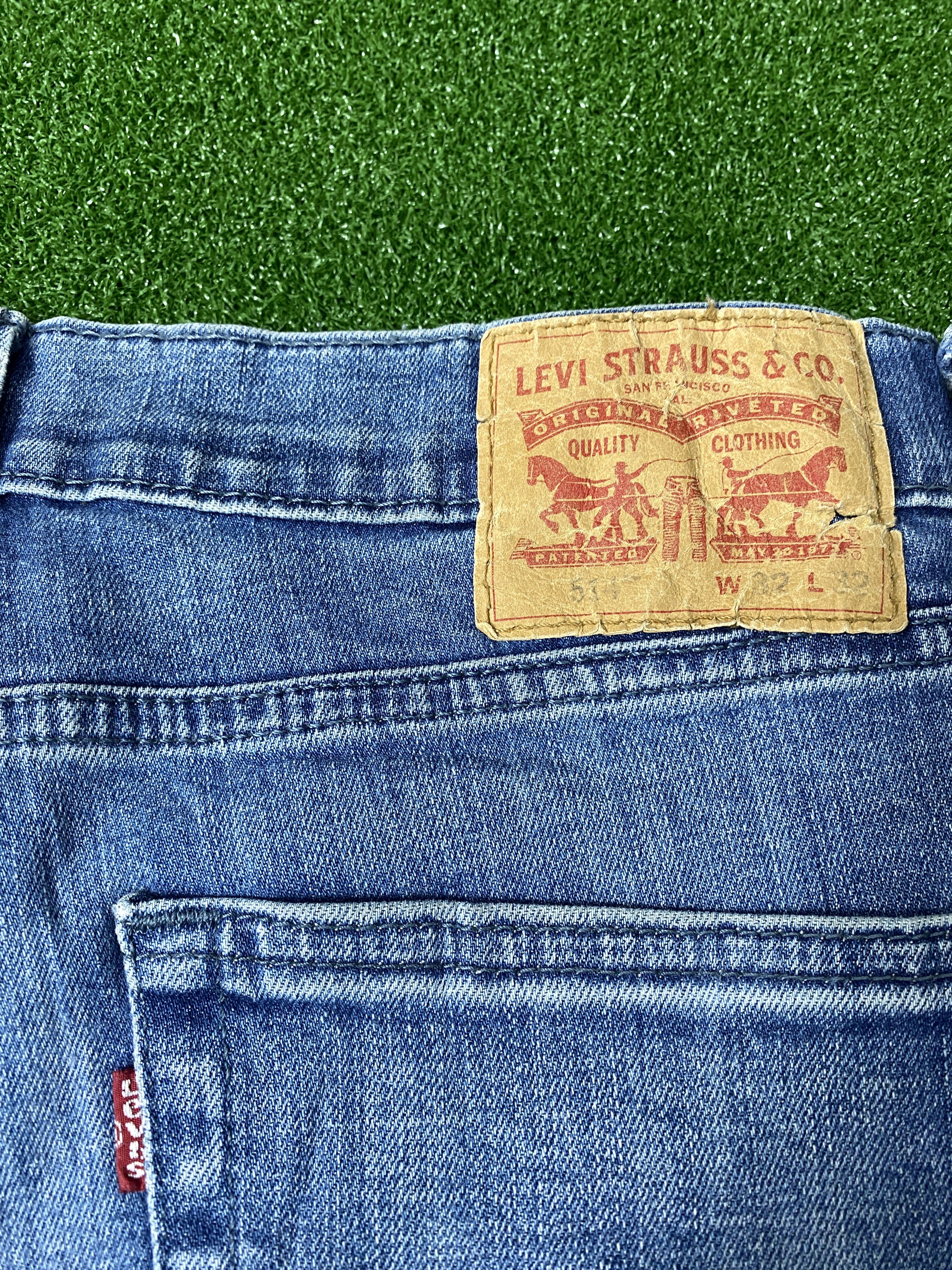 Levi's × Vintage Vintage Levis 514 Faded Blue Denim CP0031 Size US 32 / EU 48 - 8 Thumbnail