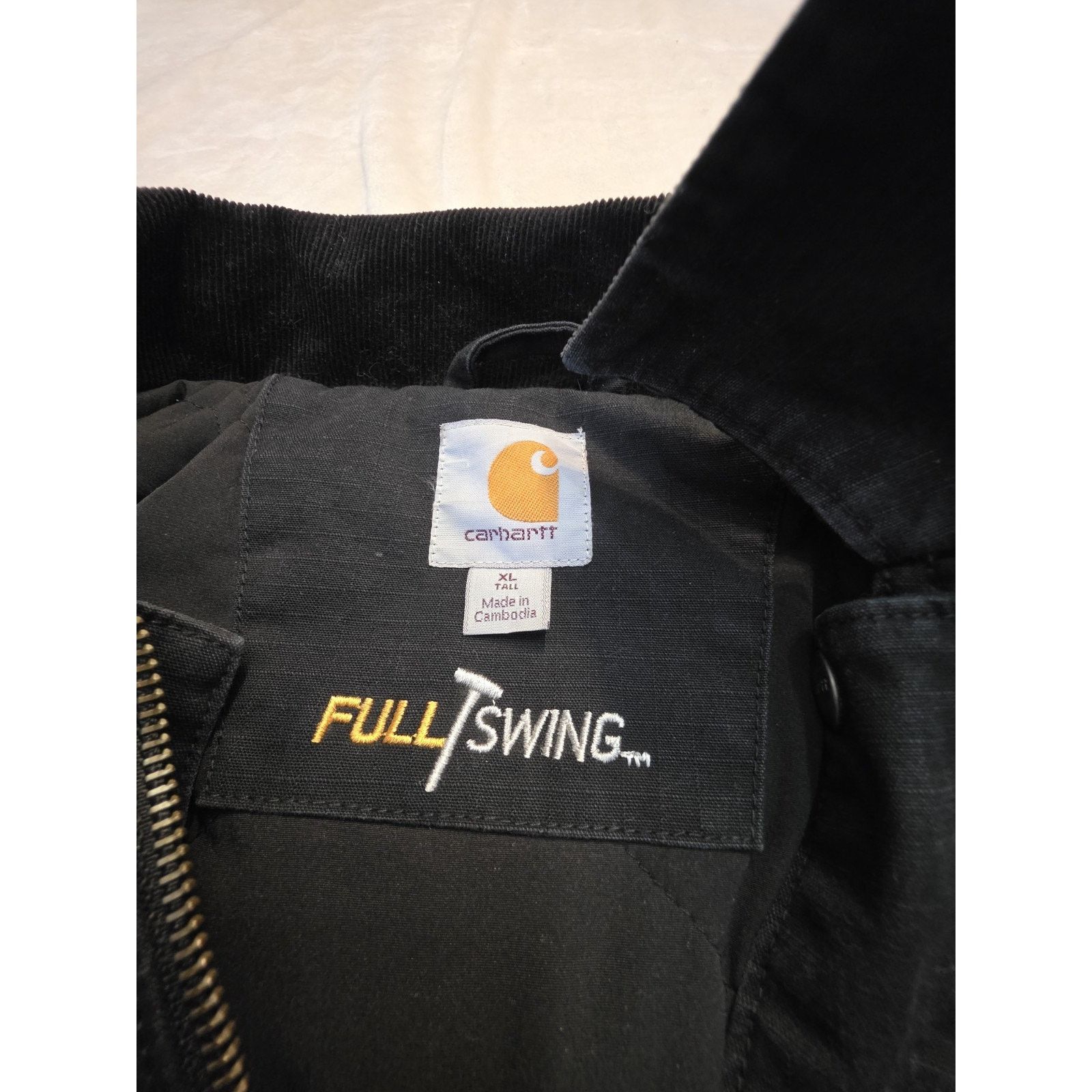 Carhartt Carhartt Men's Full Swing Steel Jacket Black Size Xl Tall Size US XL / EU 56 / 4 - 7 Thumbnail