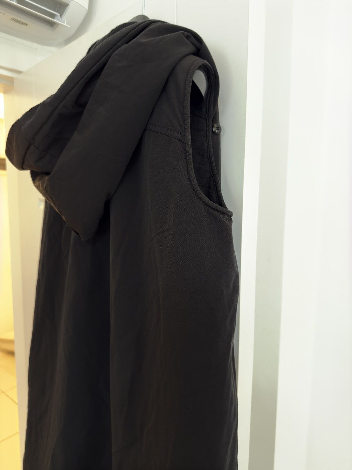 Rick Owens Drkshdw Long hooded vest Size US M / EU 48-50 / 2 - 5 Thumbnail