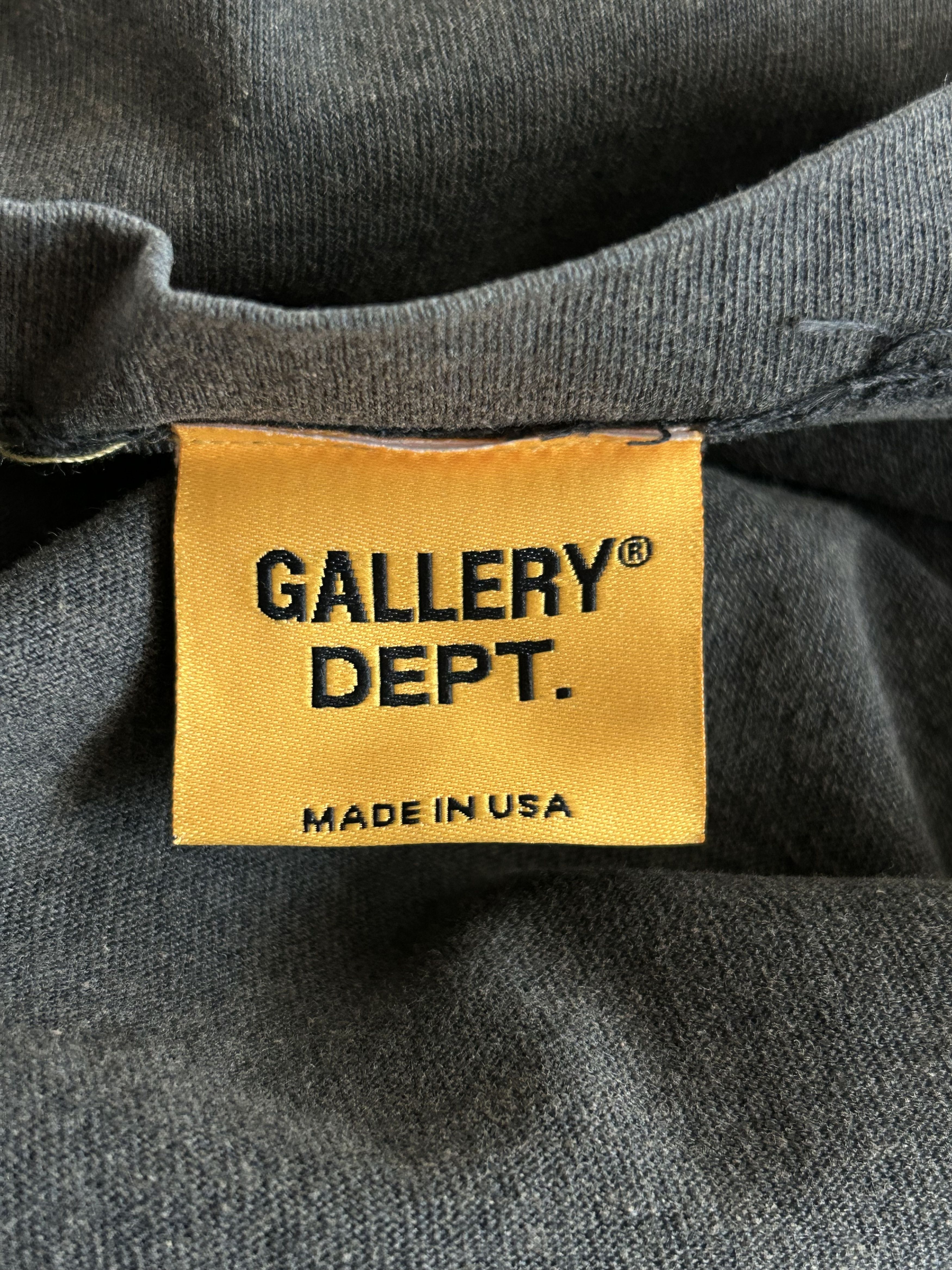 Gallery Dept. Gallery Dept Faded Black Lost T-Shirt Size US XL / EU 56 / 4 - 3 Thumbnail
