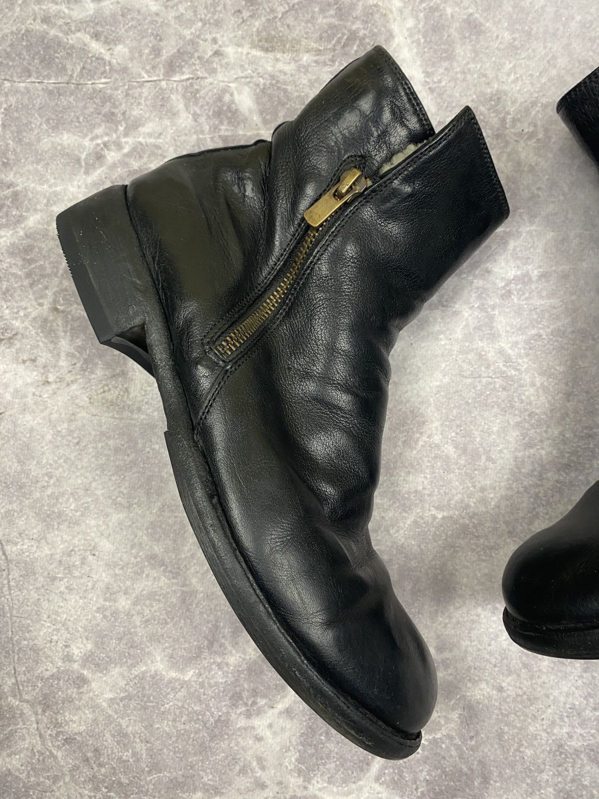 Officine Creative Officine Creative Avantgarde Black Insulated Leather Boots Size US 7 / IT 37 - 3 Thumbnail